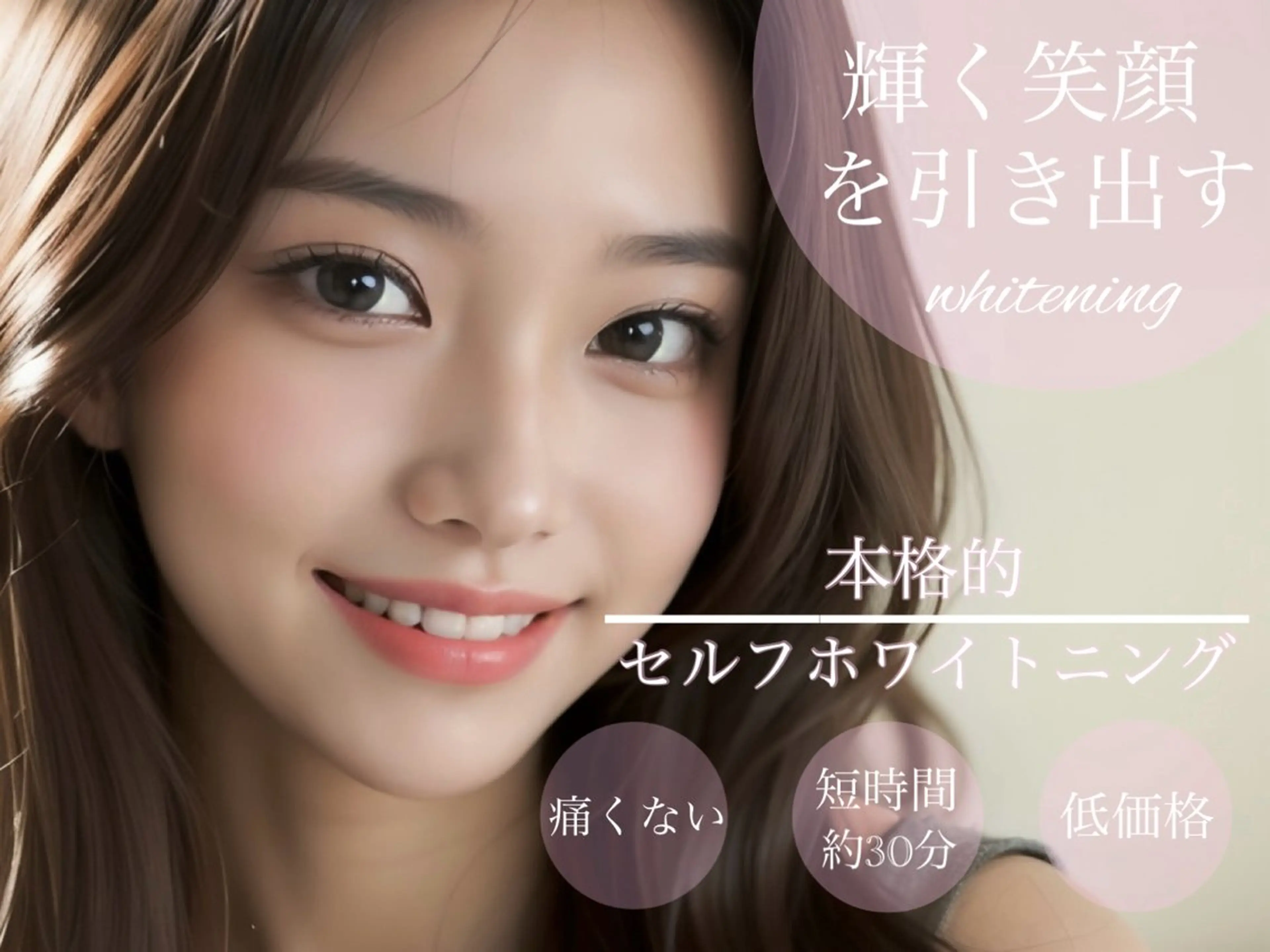 🦷【話題のセルフホワイトニング✨】1回で実感💎透明感のある白さに🪥¥2,300🌿の写真