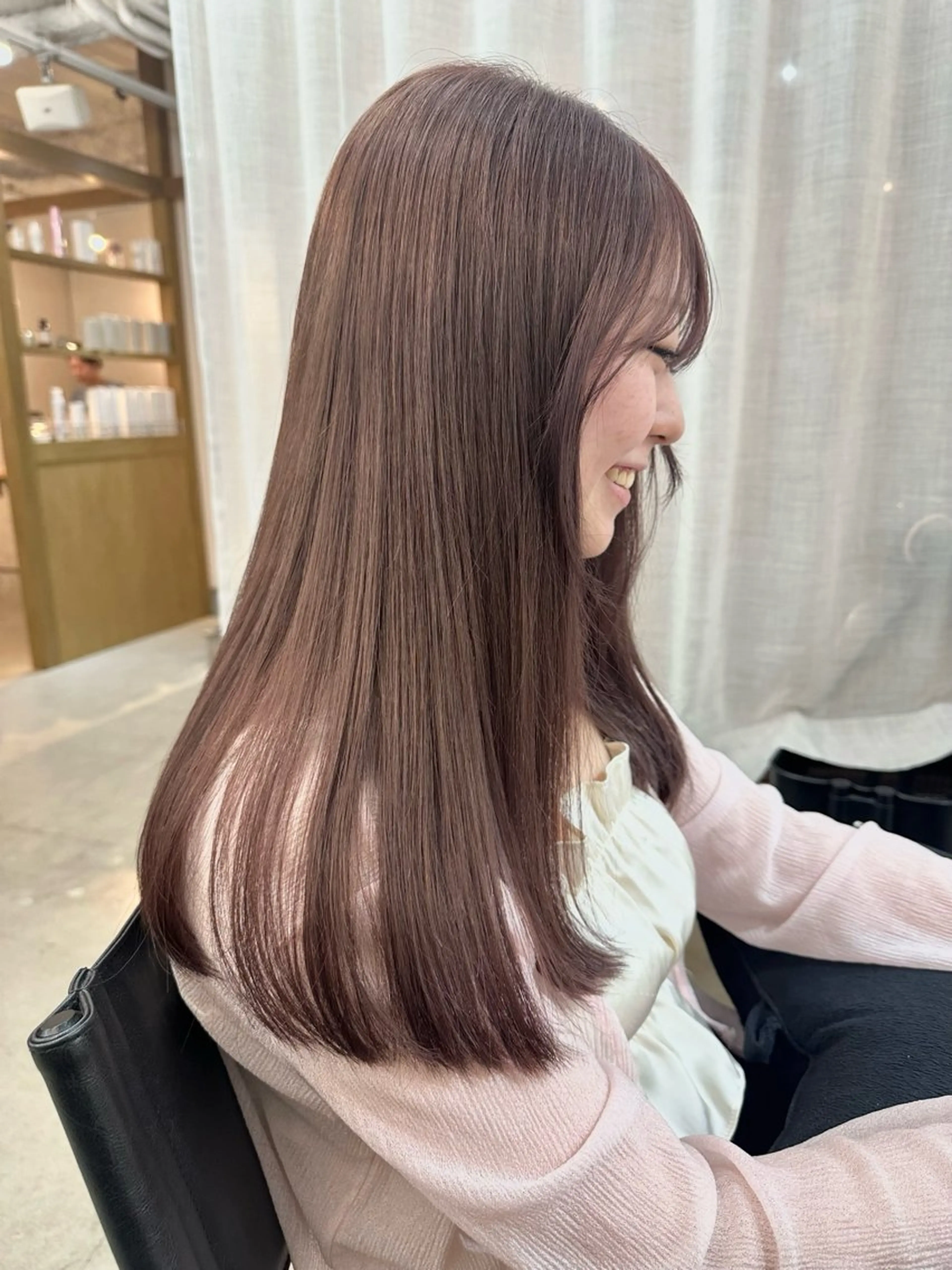 ロング カラー カット ヘアカラー トリートメント lelu所属・lelu / 佐々木のヘアスタイル