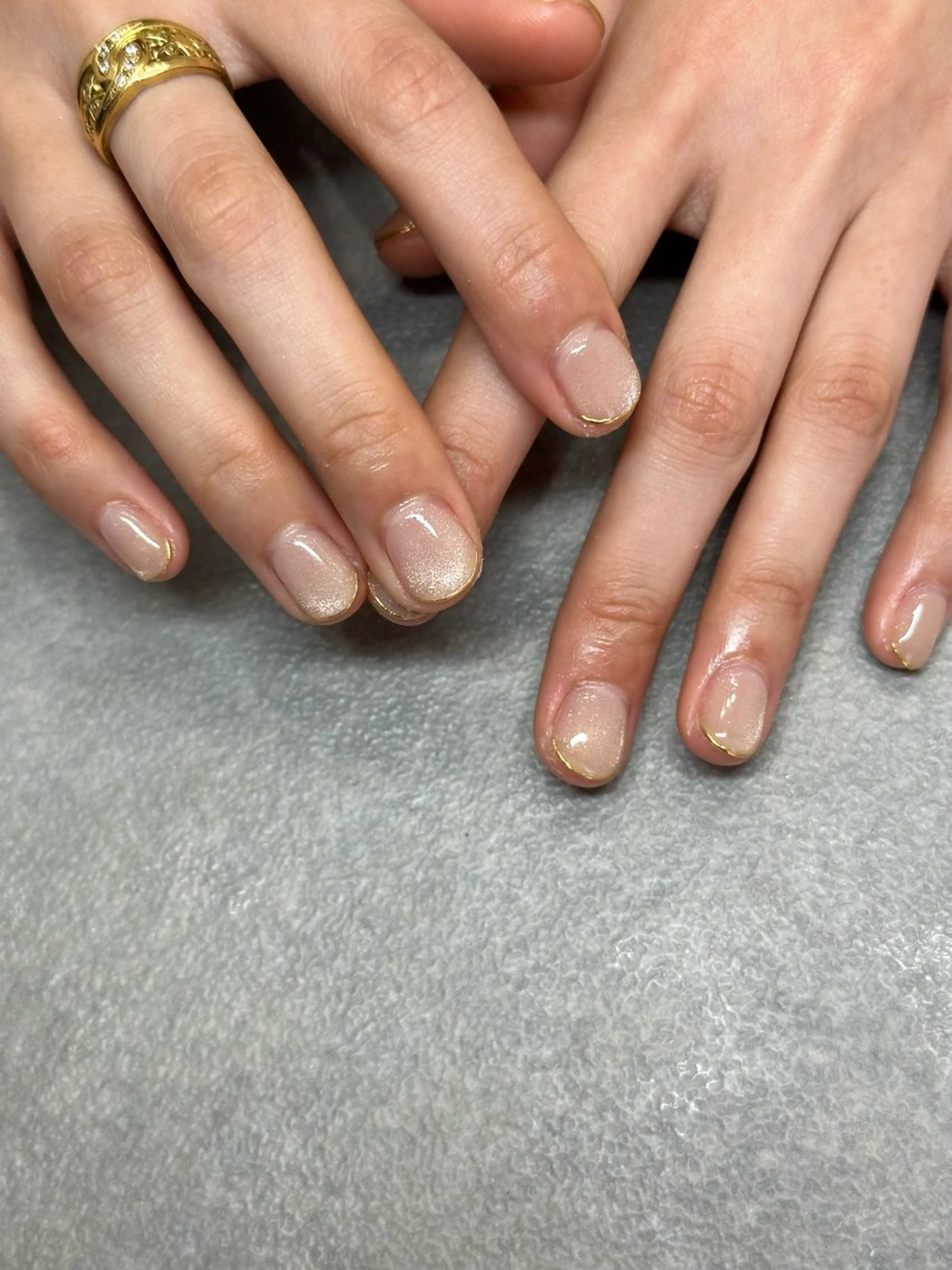 ネイル オフィスネイル ハンドネイル フットネイル kiii.__ ✴︎*のネイルデザイン