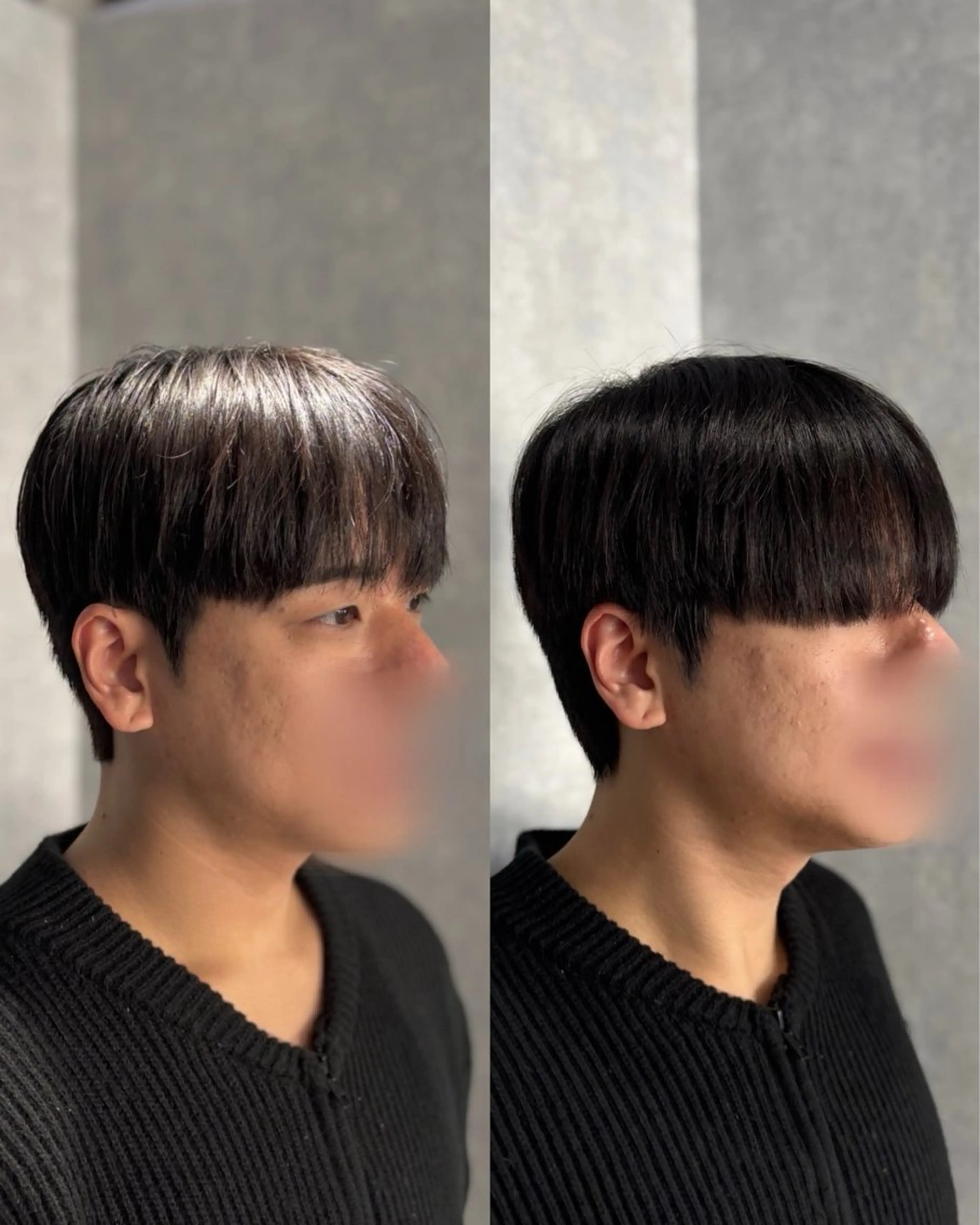 ショート パーマ メンズ ダウンパーマ メンズ韓国風 メンズパーマ 韓国風ヘア 韓国メンズヘア/ ダウンパーマ/歩夢のヘアスタイル