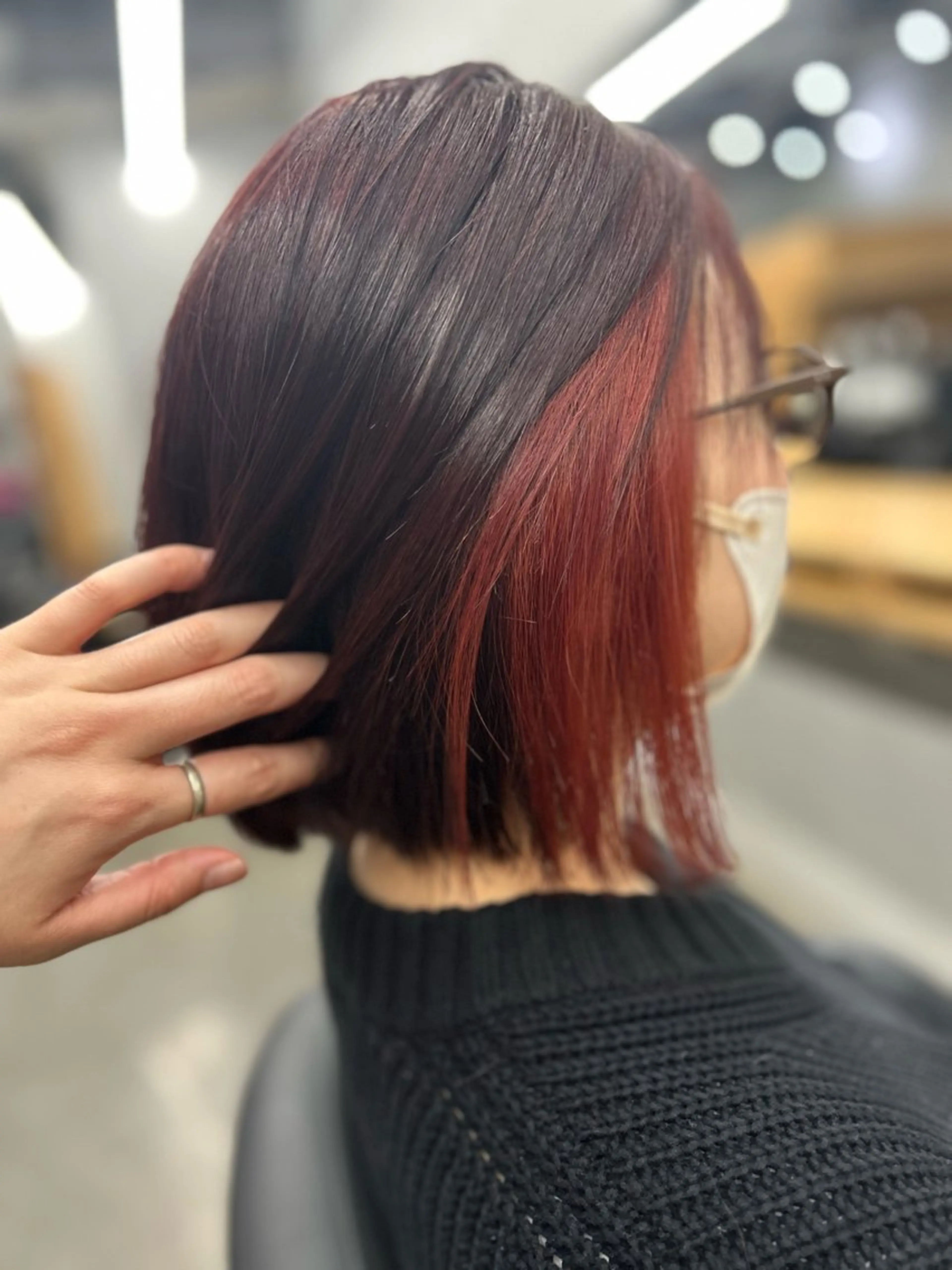 ショート N/デザインカラー 🌿ナギのヘアスタイル