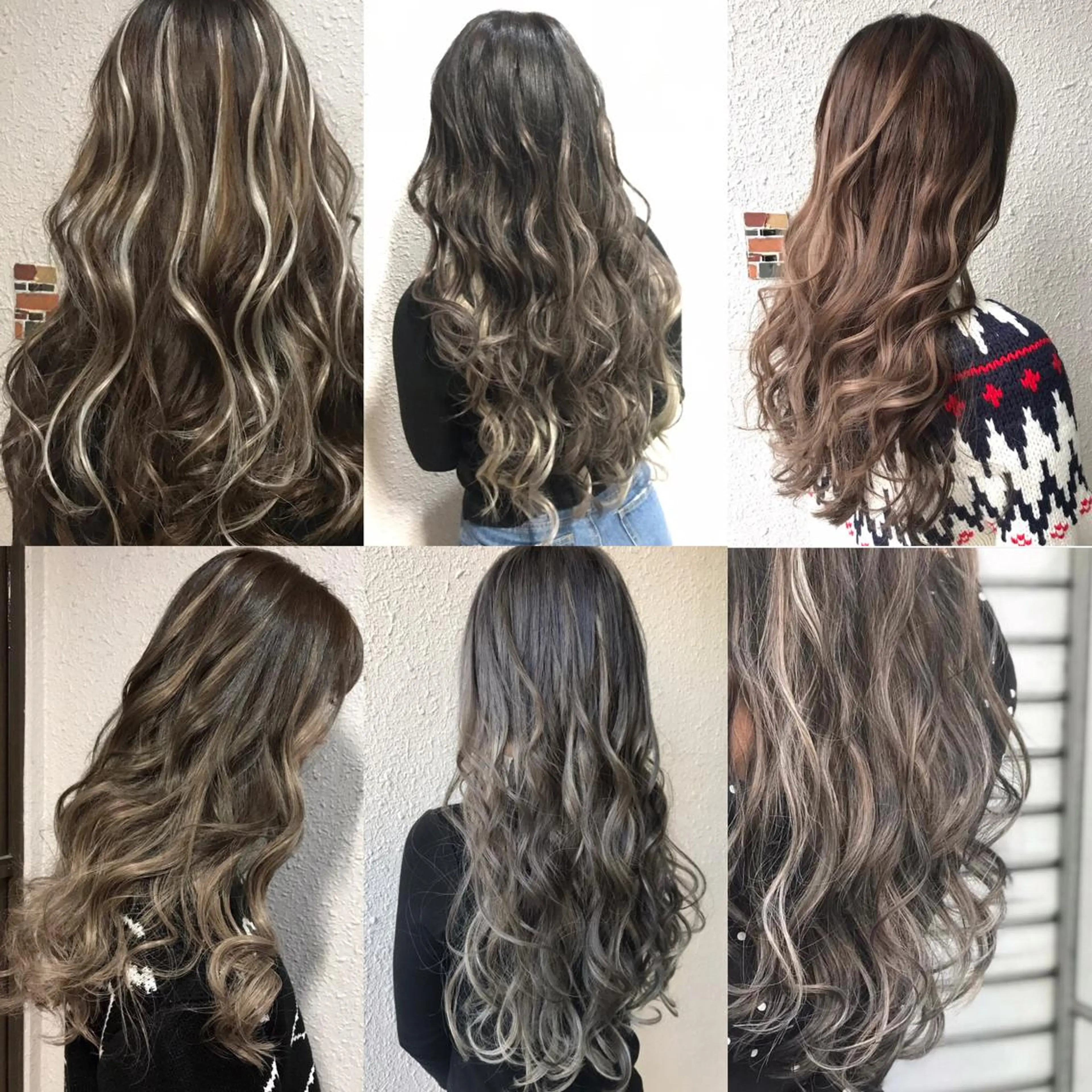 ロング カラー eye エクステ専門店Rのヘアスタイル