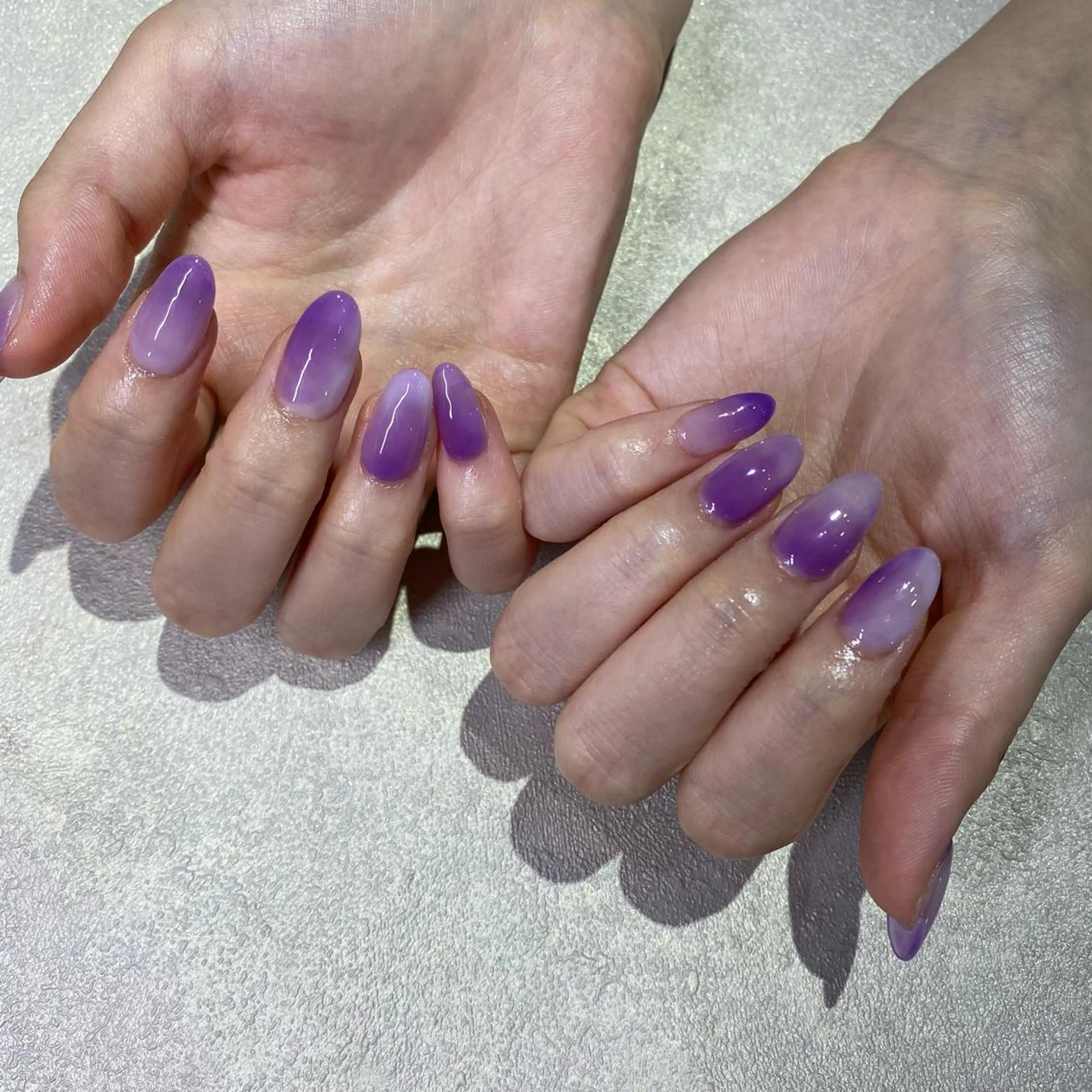 ネイル ハンドネイル Amber21.所属・Nagahama Akariのネイルデザイン