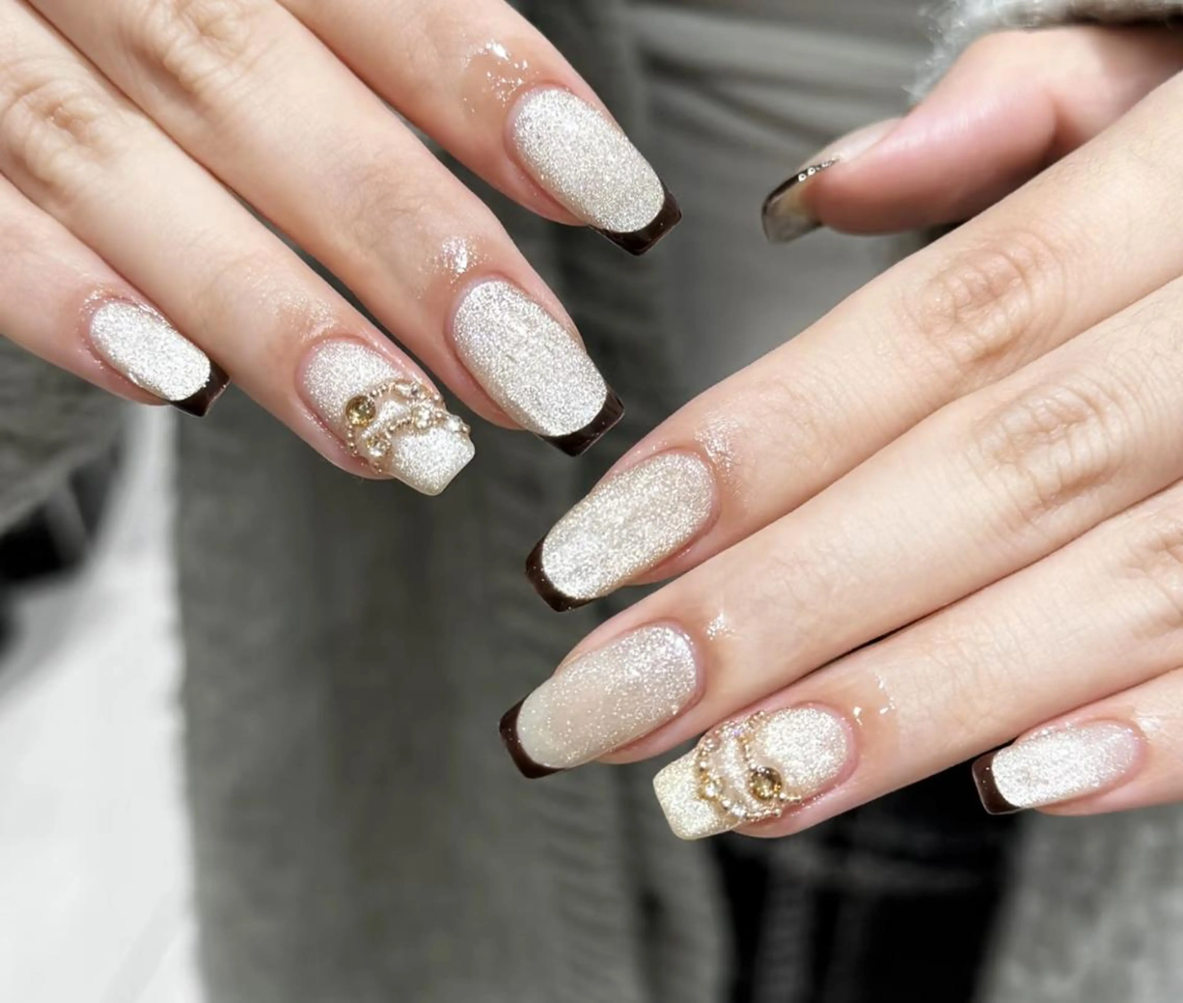 ネイル ハンドネイル ハンドケア 🍑 momo_nailのネイルデザイン