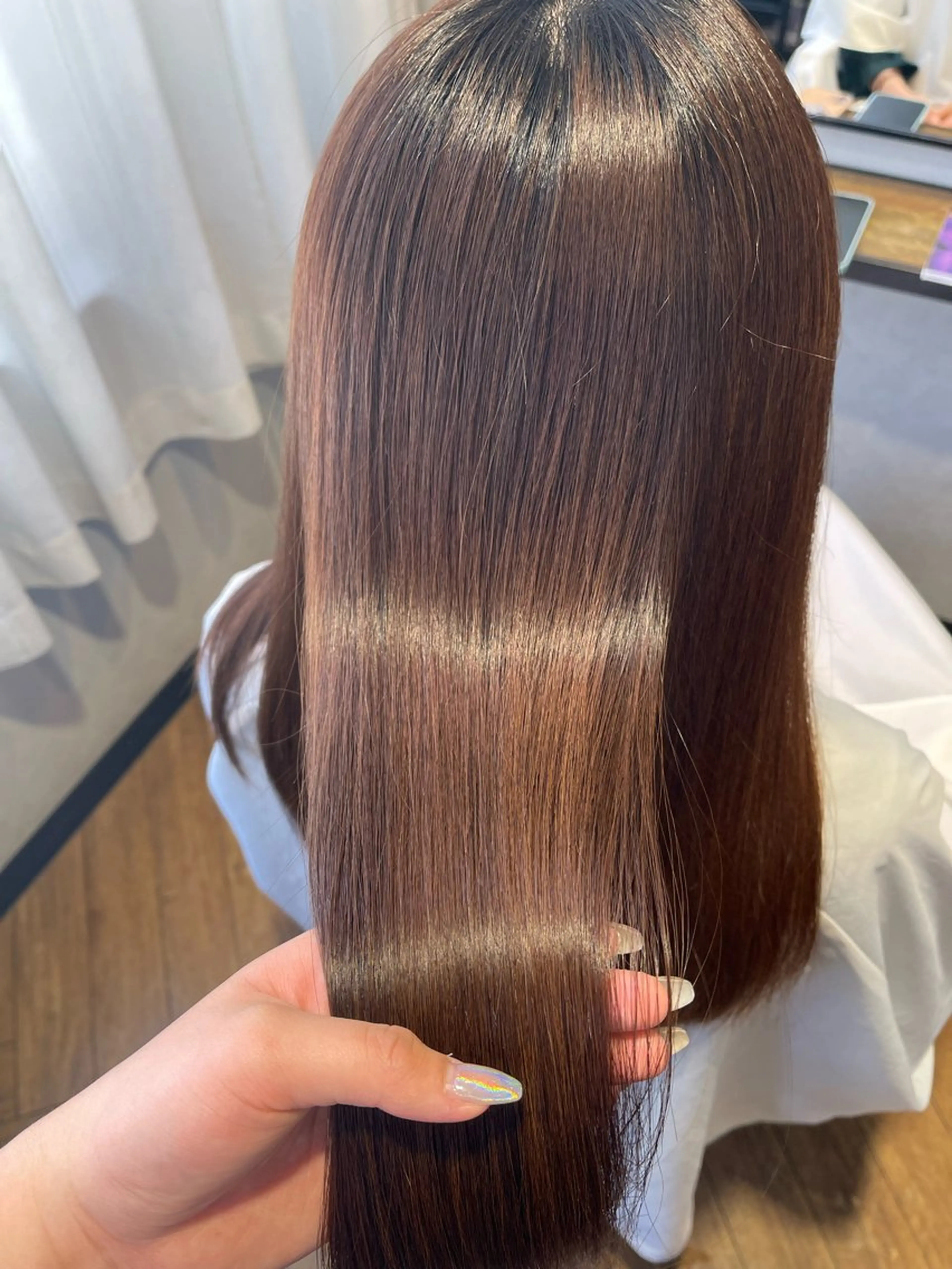 ロング トリートメント 愛　莉/大阪美容室 /ケア・艶カラーのヘアスタイル