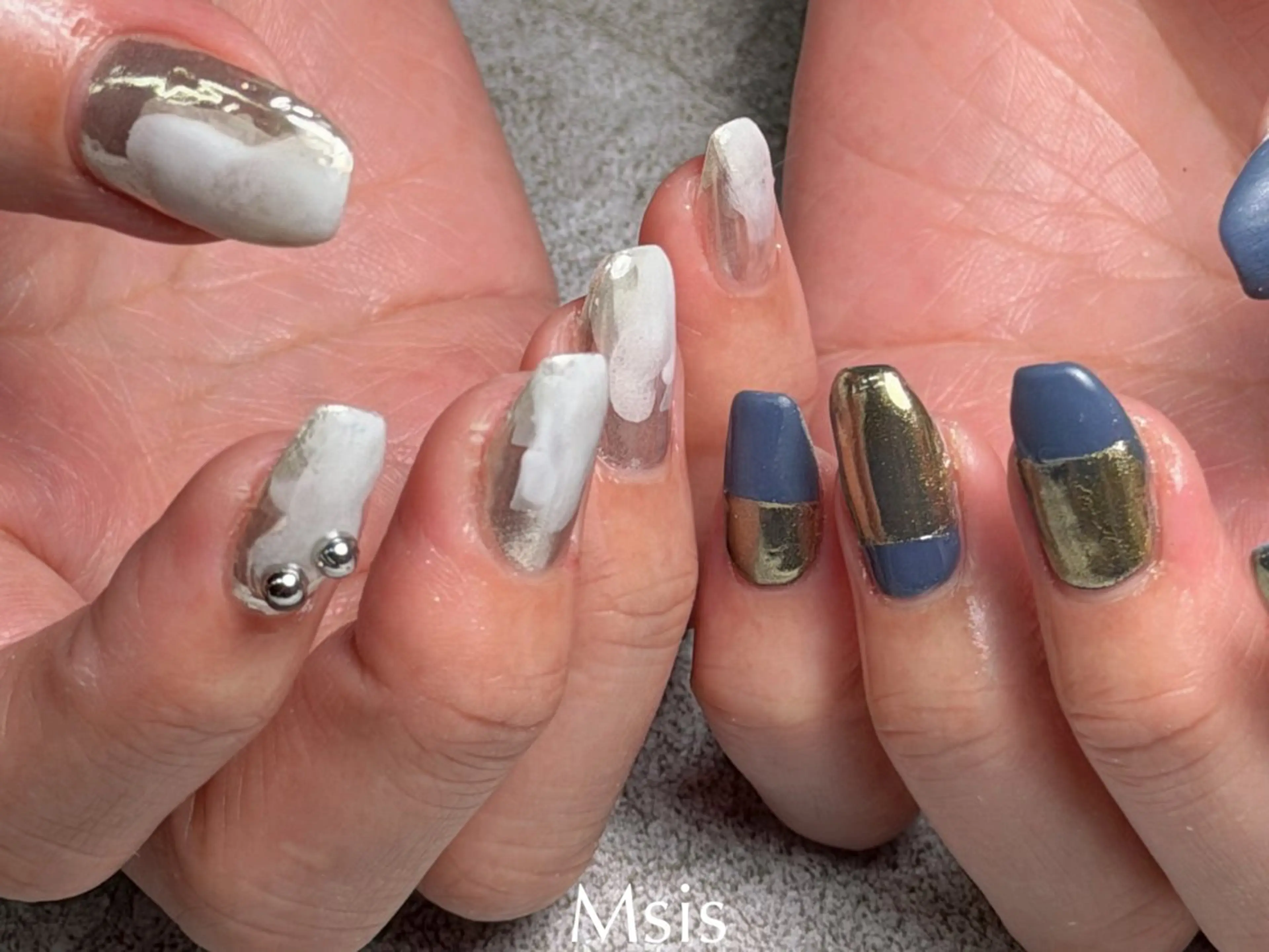 ネイル アートネイル ハンドネイル Msis nail salon 西宮北口　南口店【エムシス】所属・Msis  南口店 yukaのネイルデザイン