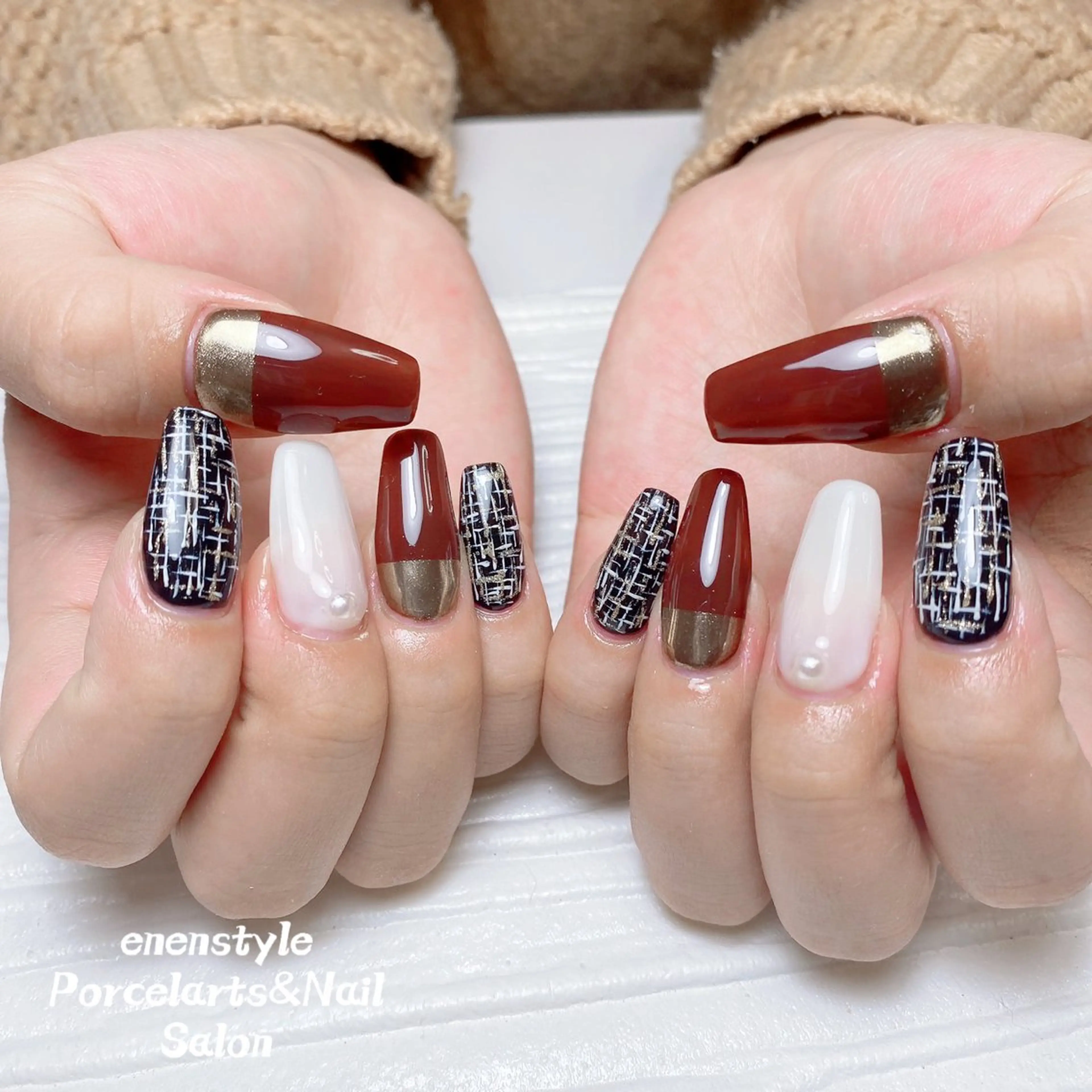 ネイル ハンドネイル 👑enen style👑のネイルデザイン