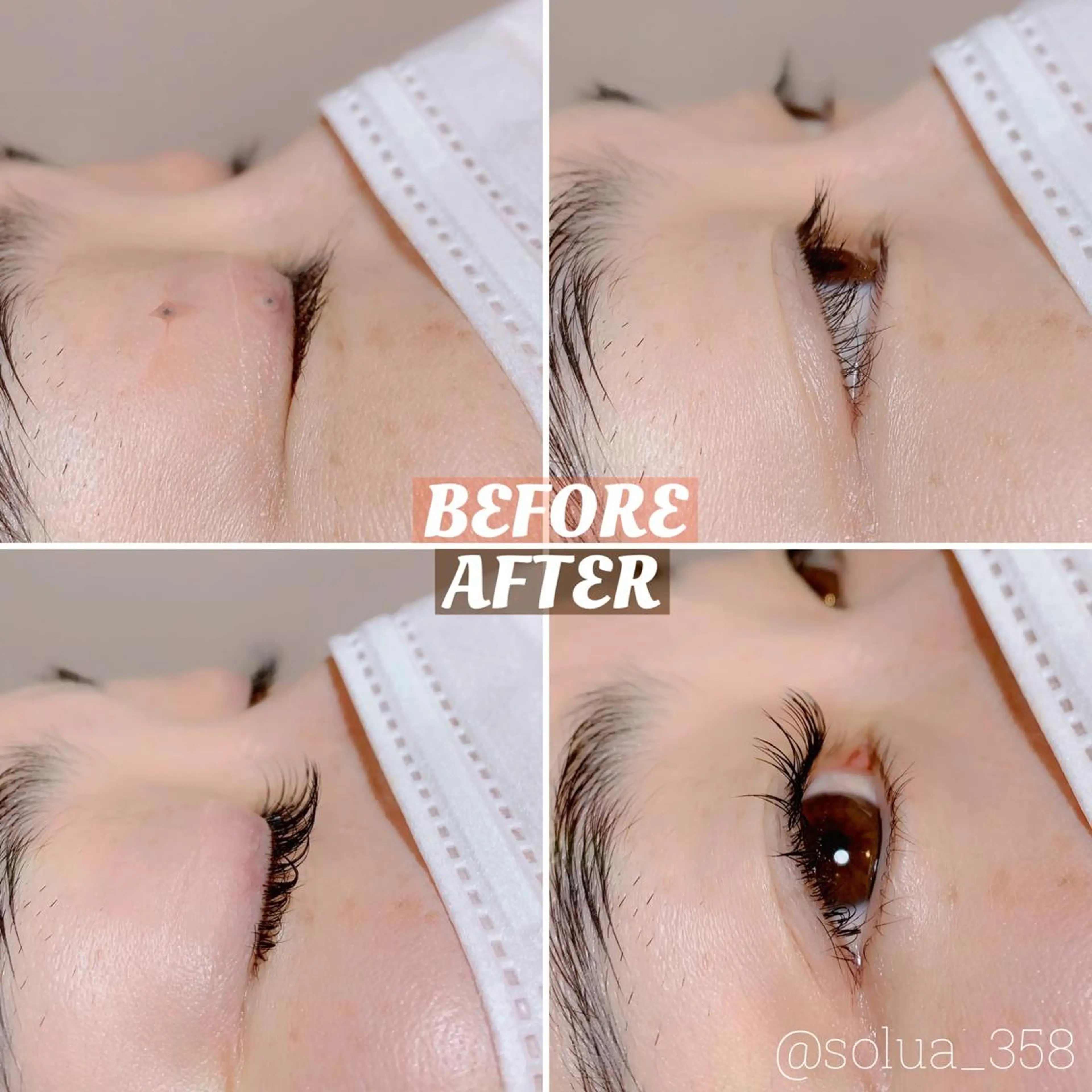 マツエク・マツパ Cカール キュート フラットラッシュ ナチュラル マツエク solua Ayamiのエステ・リラクイメージ