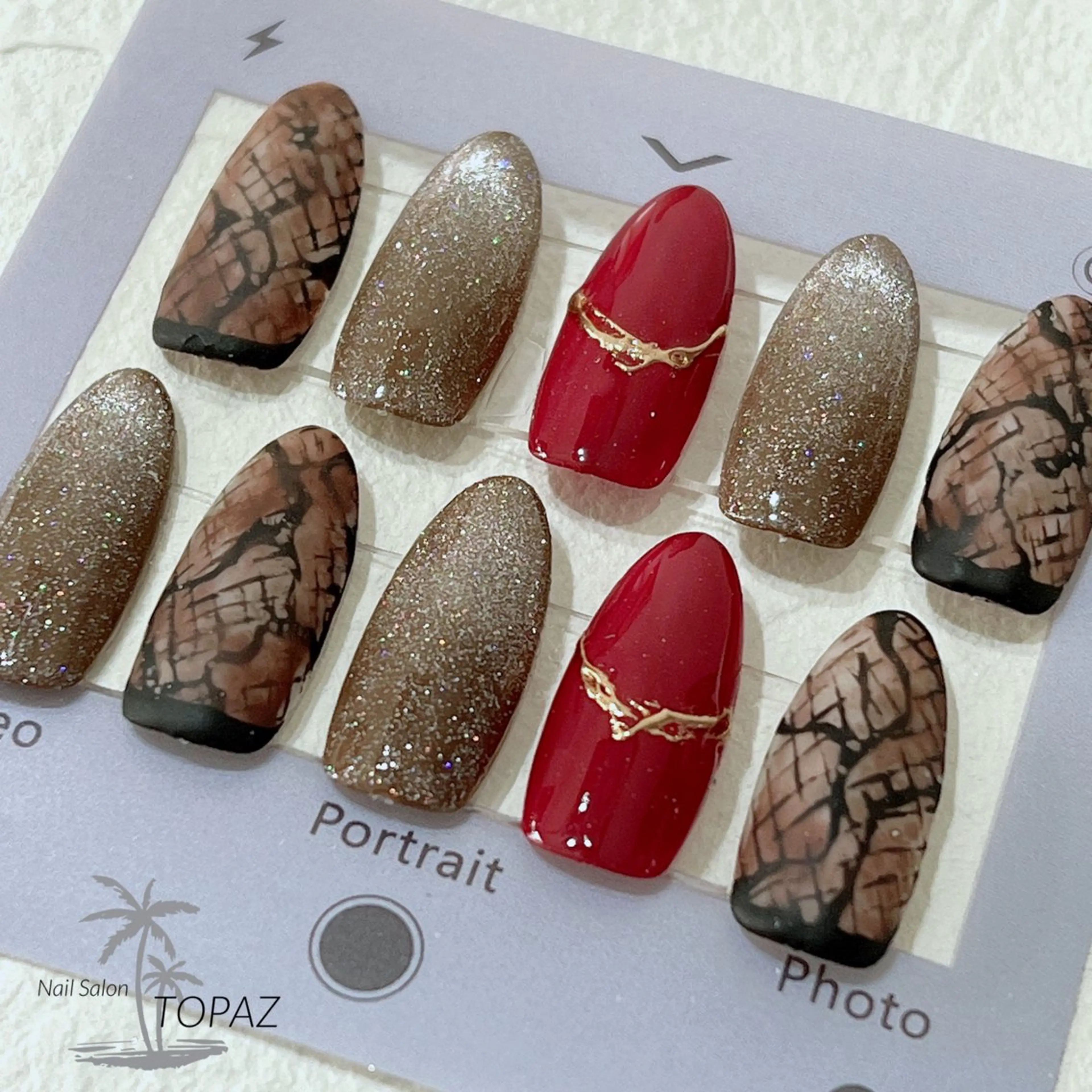 ネイル Nail Salon   TOPAZ所属・TOPAZ Ayumiのネイルデザイン