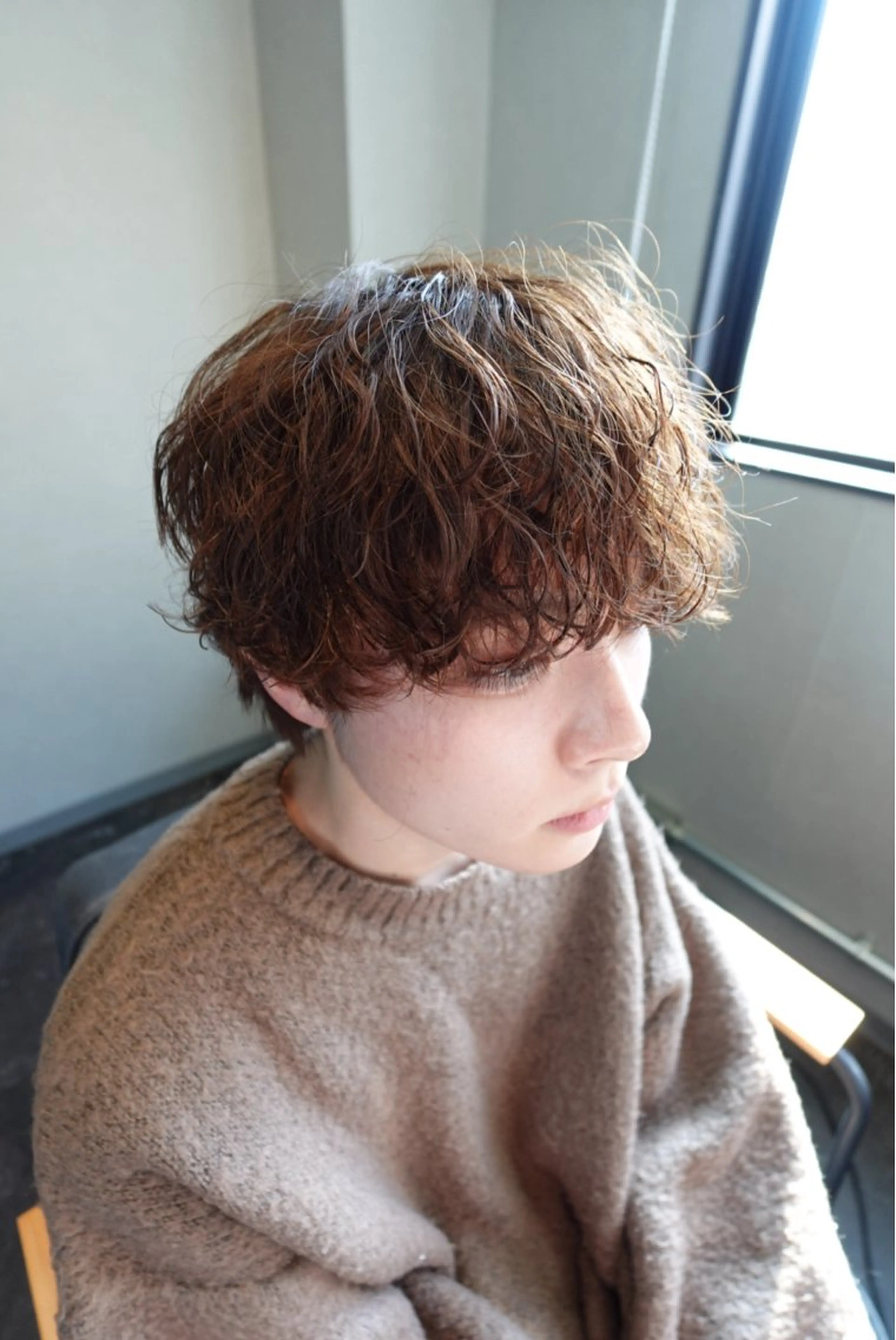 パーマ メンズ メンズパーマ専門店 【店長】⚜️イチカワのヘアスタイル