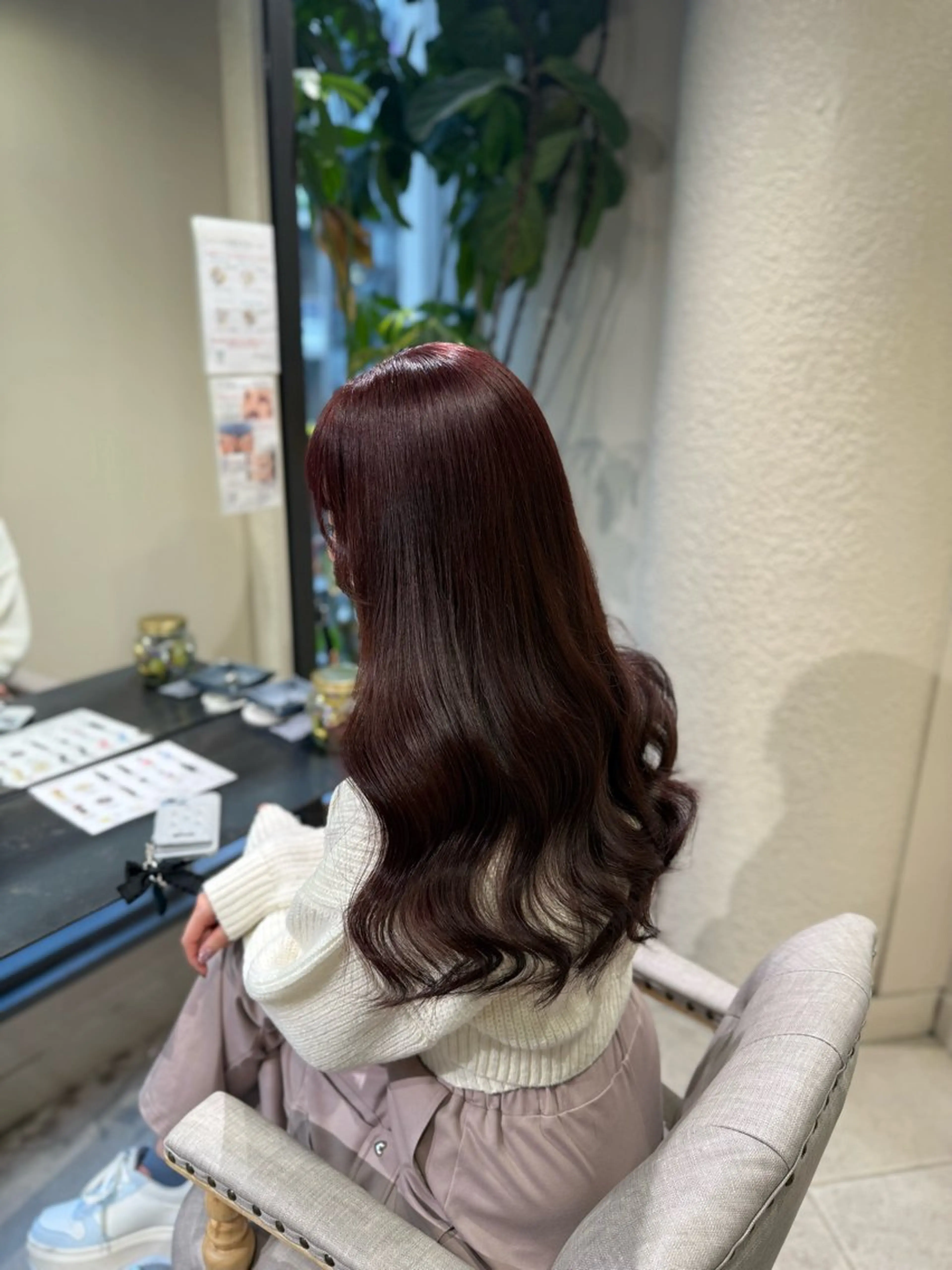 カラー ヘアカラー ハイトーン✨艶髪💘 💘 AYANO💘のヘアスタイル