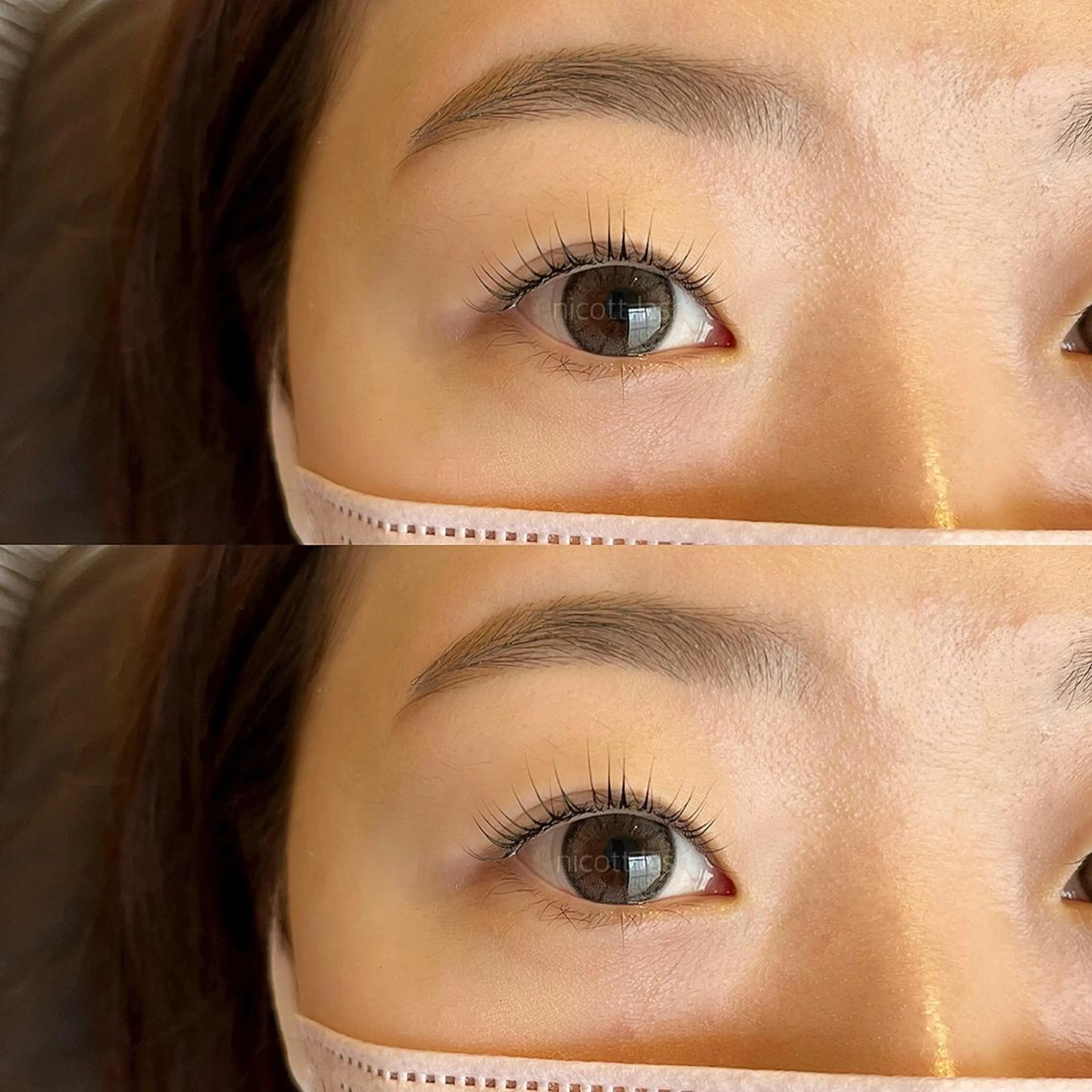 マツエク・マツパ アイブロウ 眉毛ワックス脱毛 パリジェンヌラッシュリフト sarah 反葉のマツエク・マツパデザイン