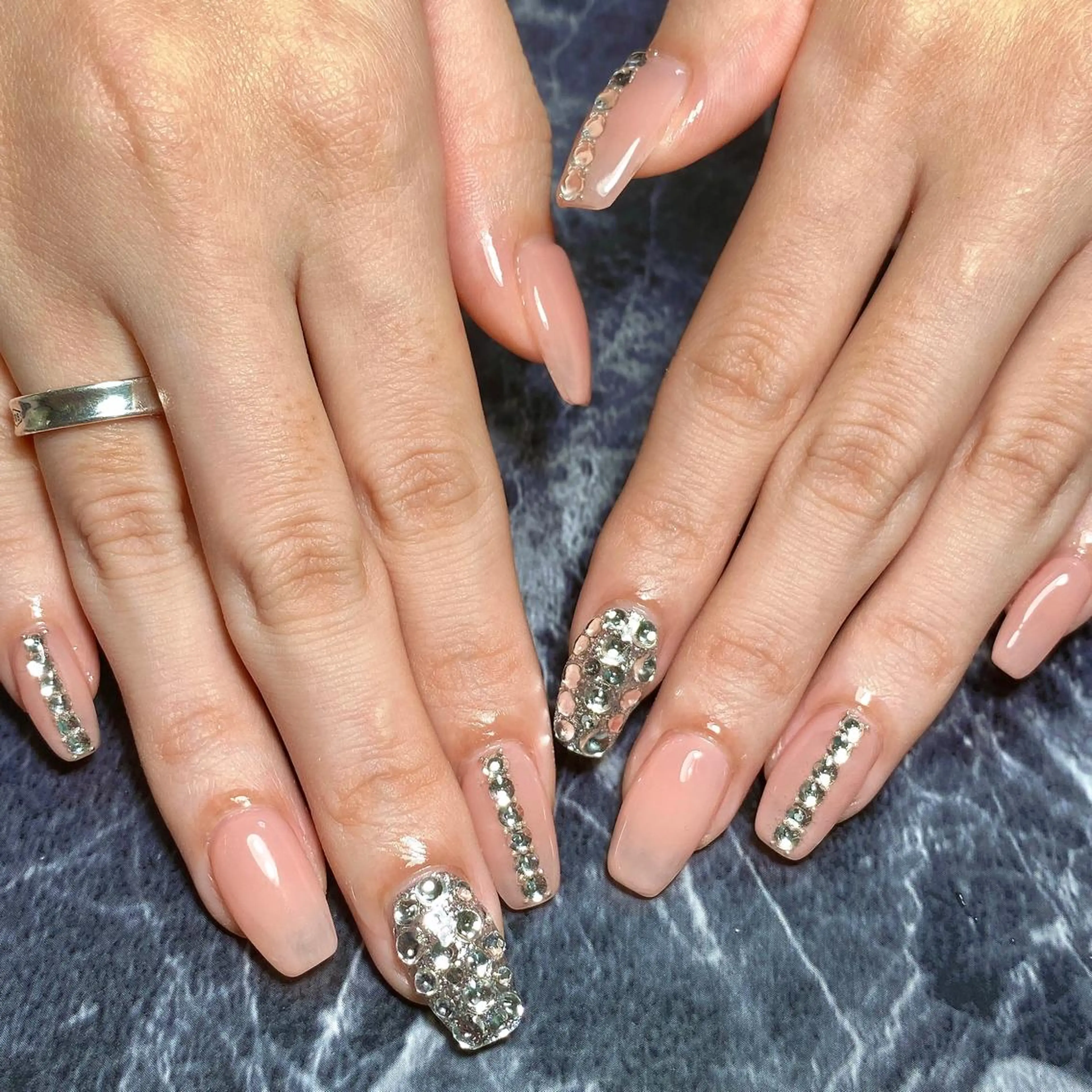 ネイル ジェルネイル しば まなみのネイルデザイン