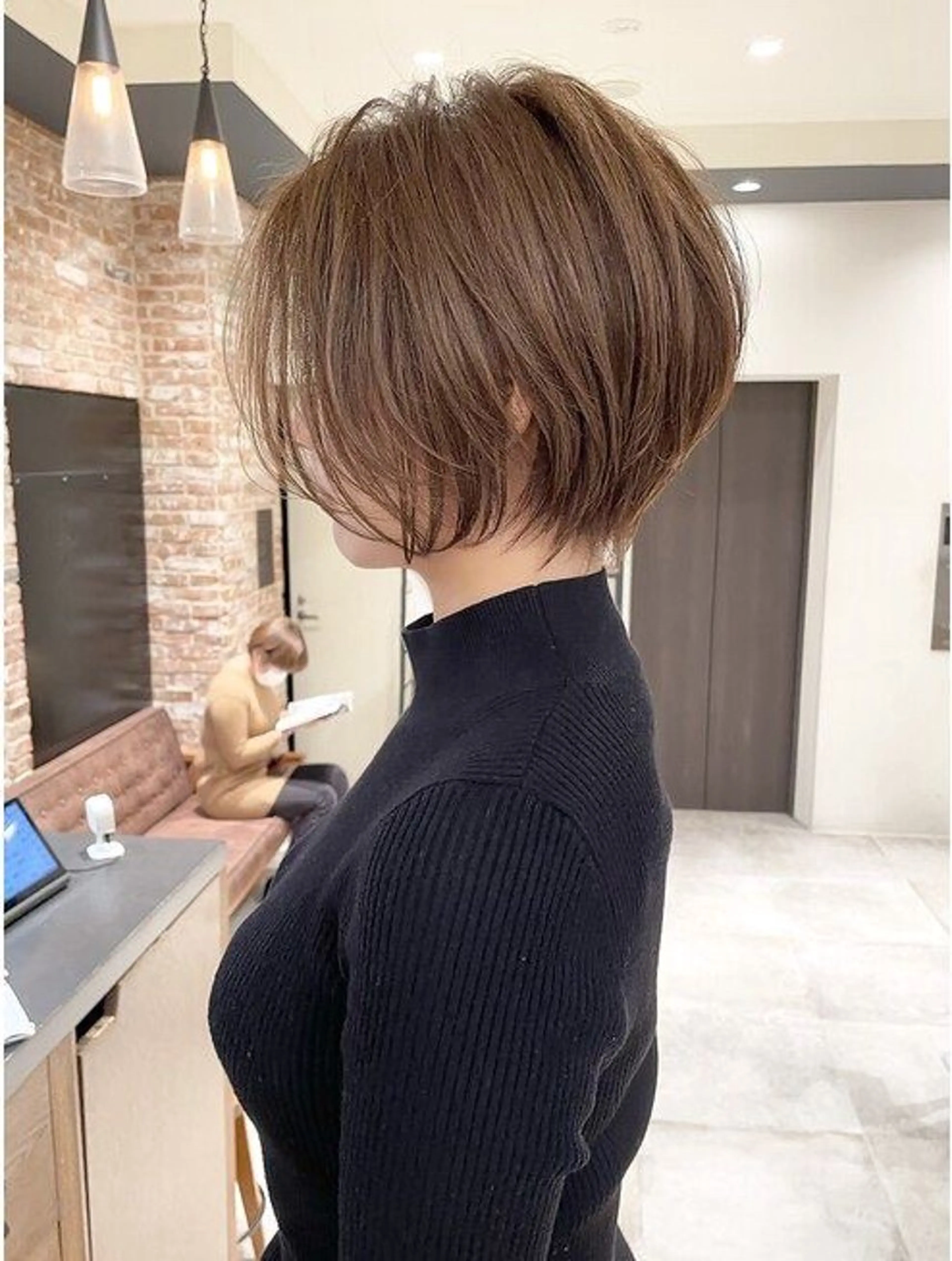 ショート ブリーチなし/透明感 /ショート/大世のヘアスタイル