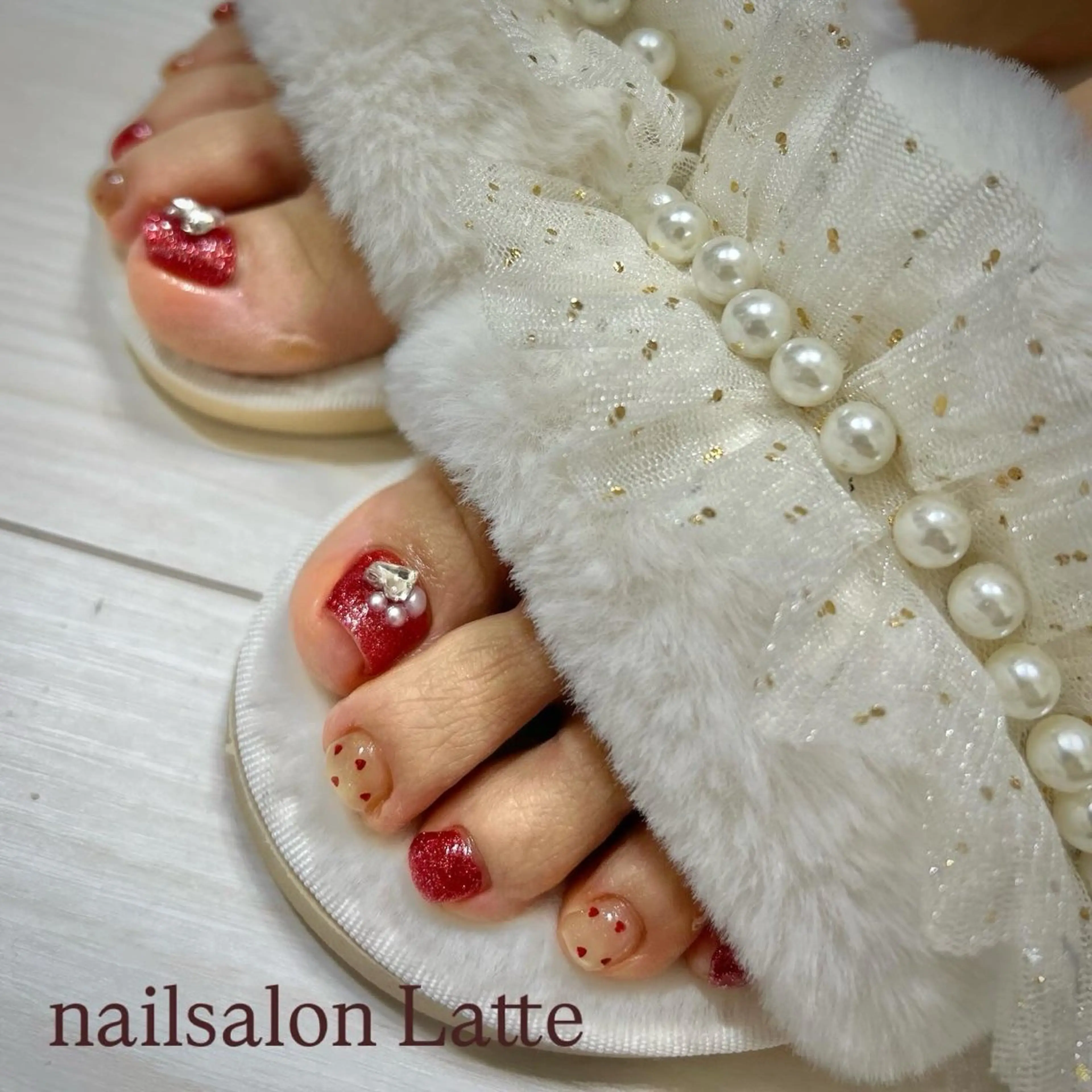 ネイル Nailsalon Latteのネイルデザイン