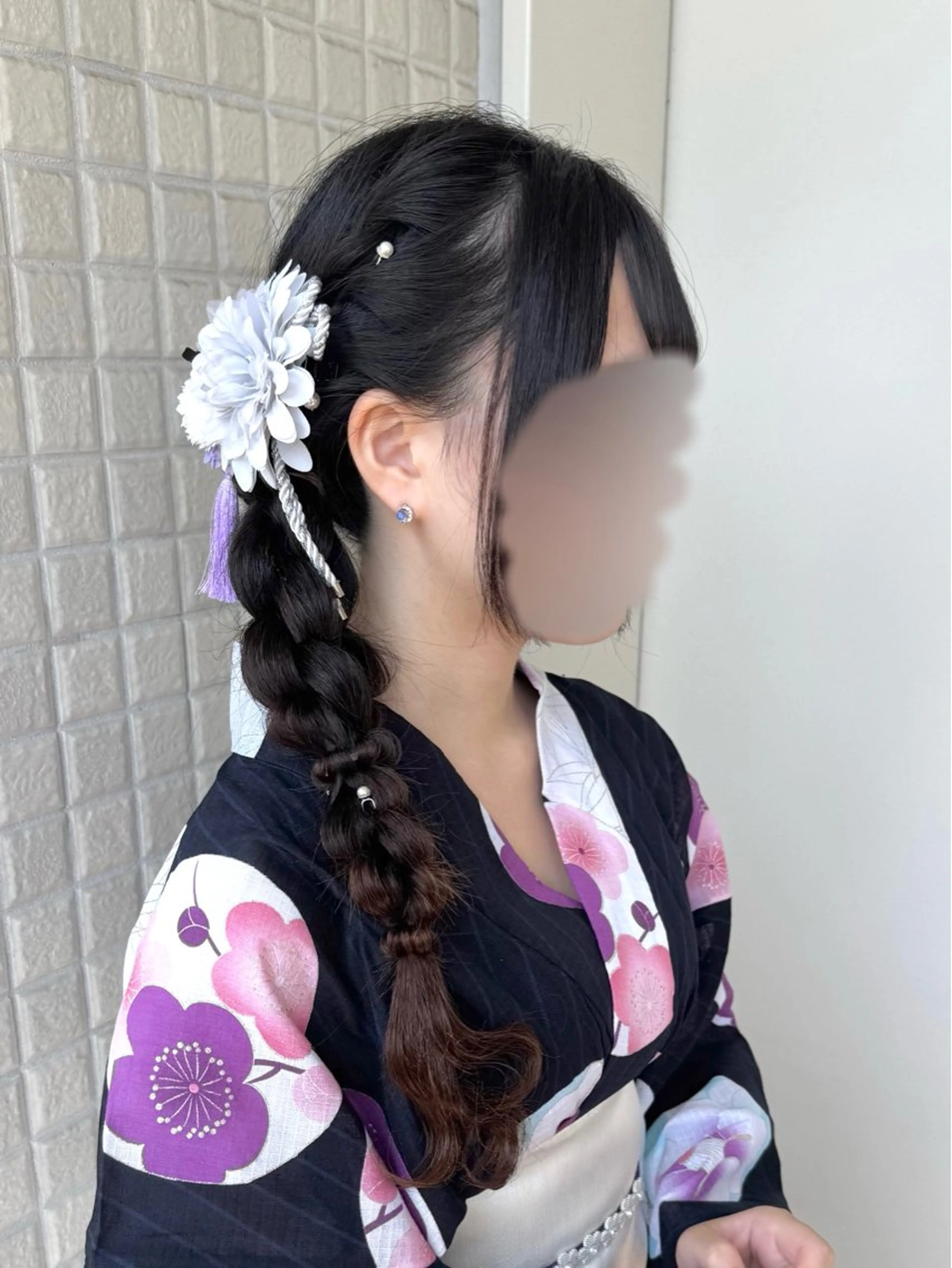 ロング ヘアアレンジ 浴衣 着付け 縮毛矯正/艶髪カラー /パーマ/ひふみ🌱のヘアスタイル