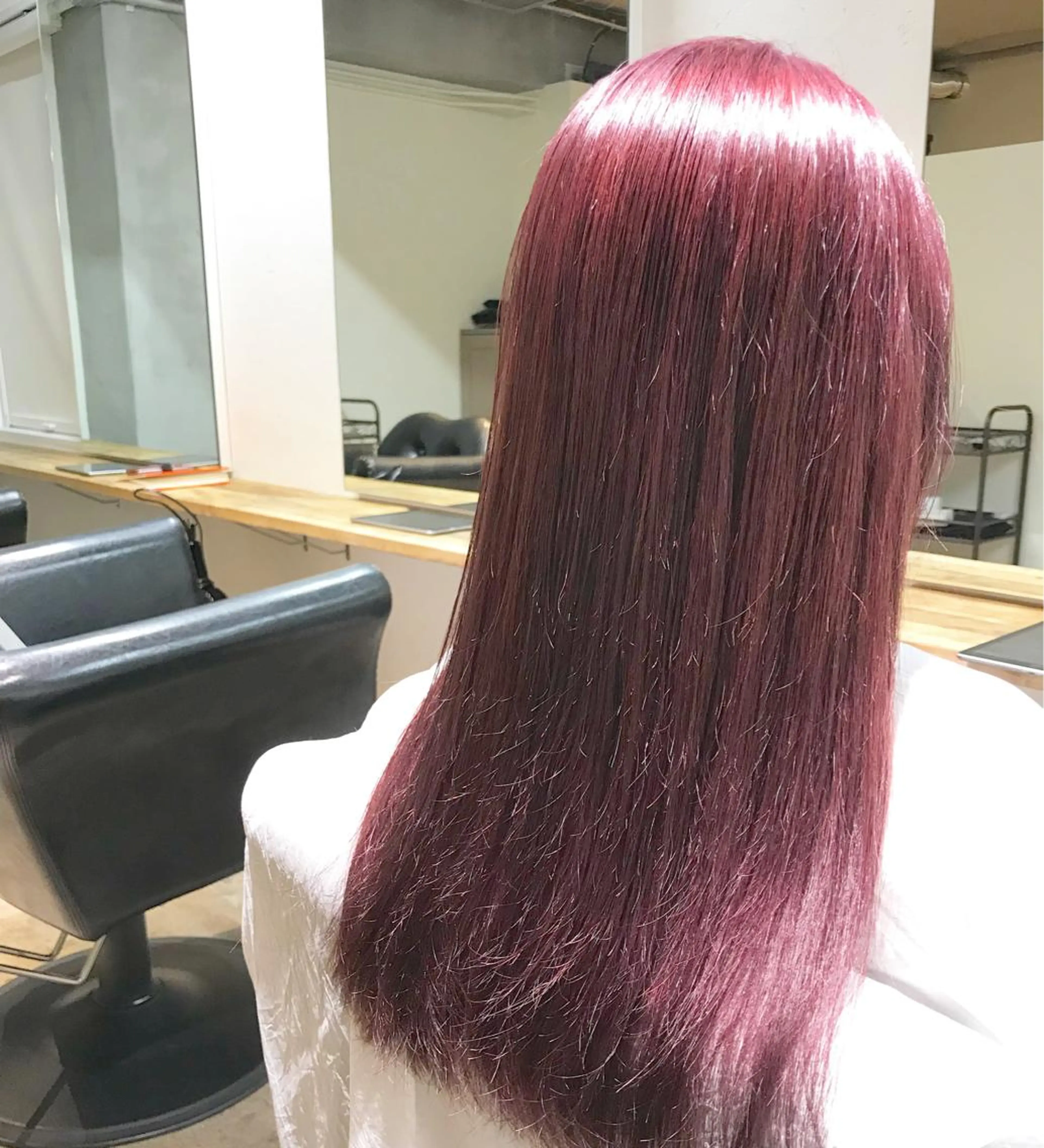 ロング カラー カット ヘアカラー トリートメント 下北沢 soiのヘアスタイル