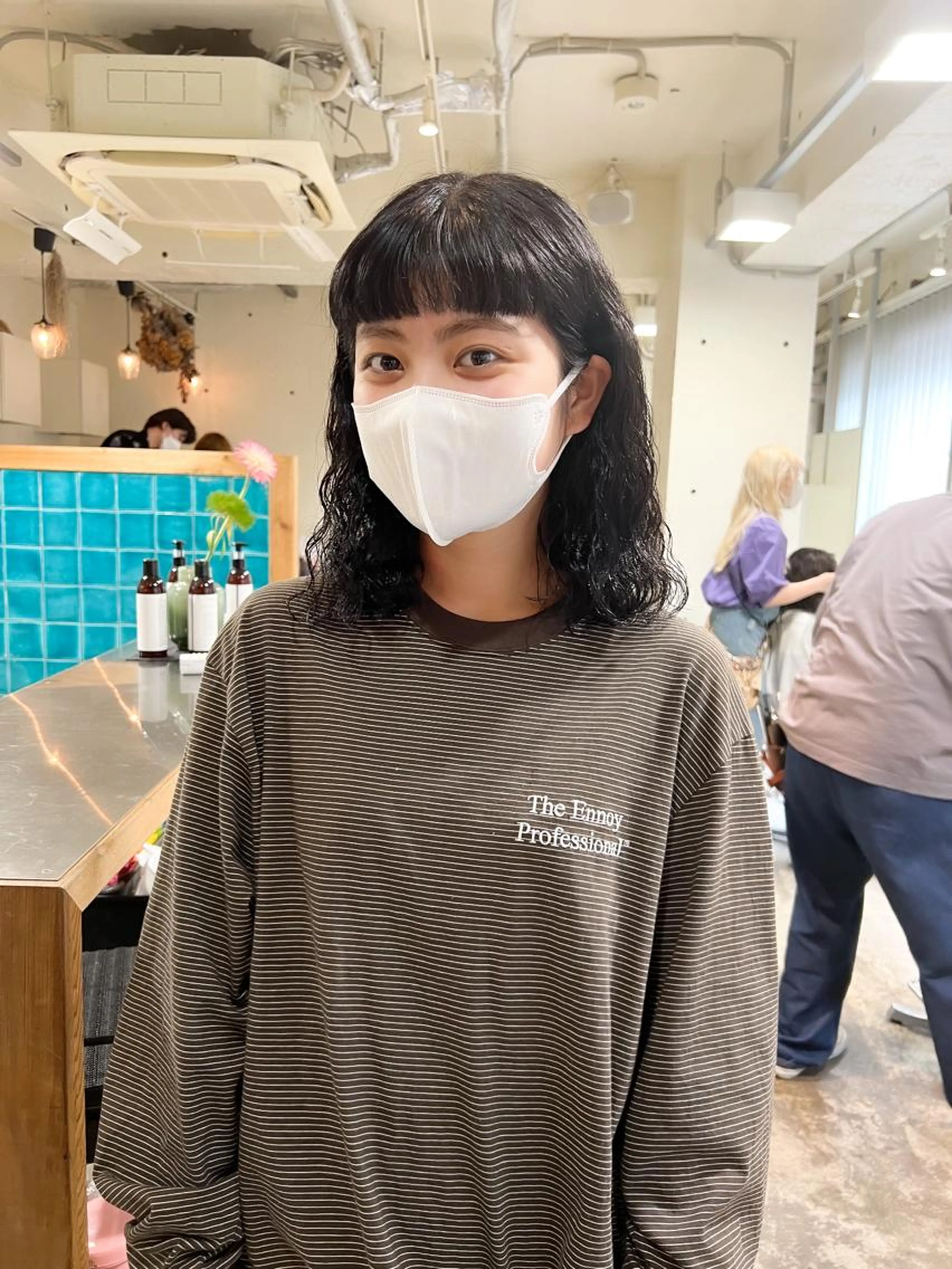 【🌈minimo限定クーポン🌈¥13900】カット+パーマ+ケアtreatment✨ （シャンプー・ブロー込み）の写真