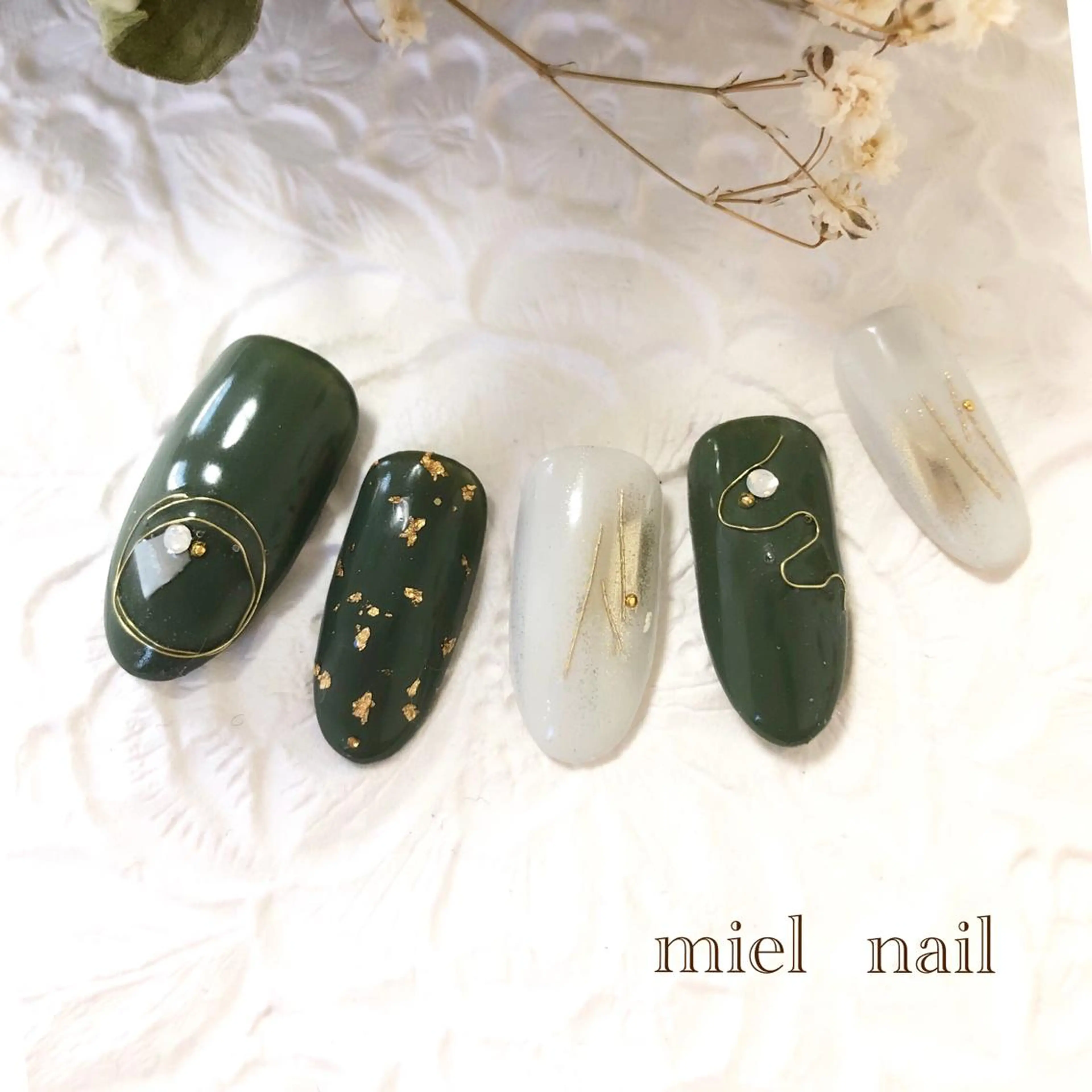 ネイル ハンドネイル miel nailのネイルデザイン