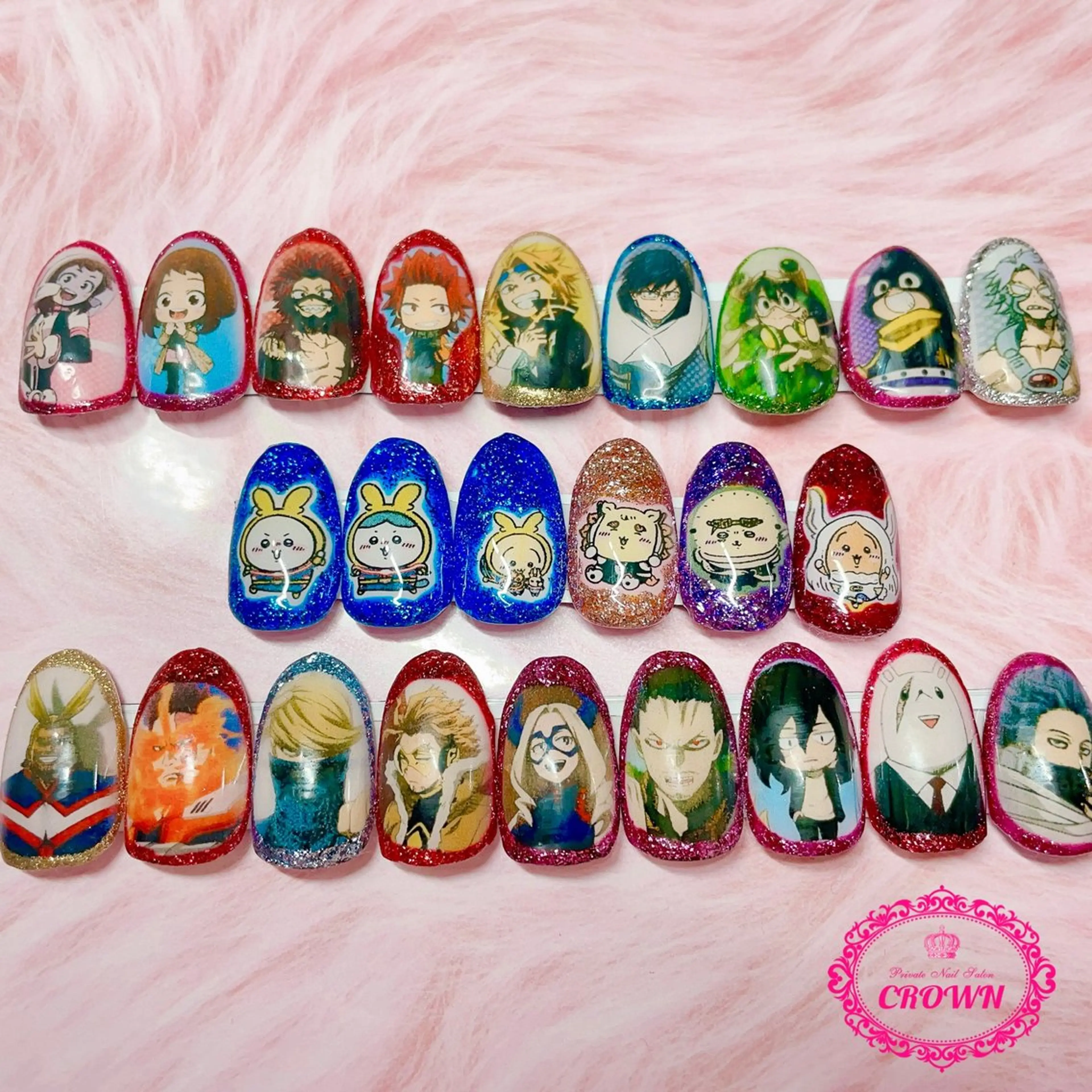 ネイル CROWN プライベートサロンのネイルデザイン