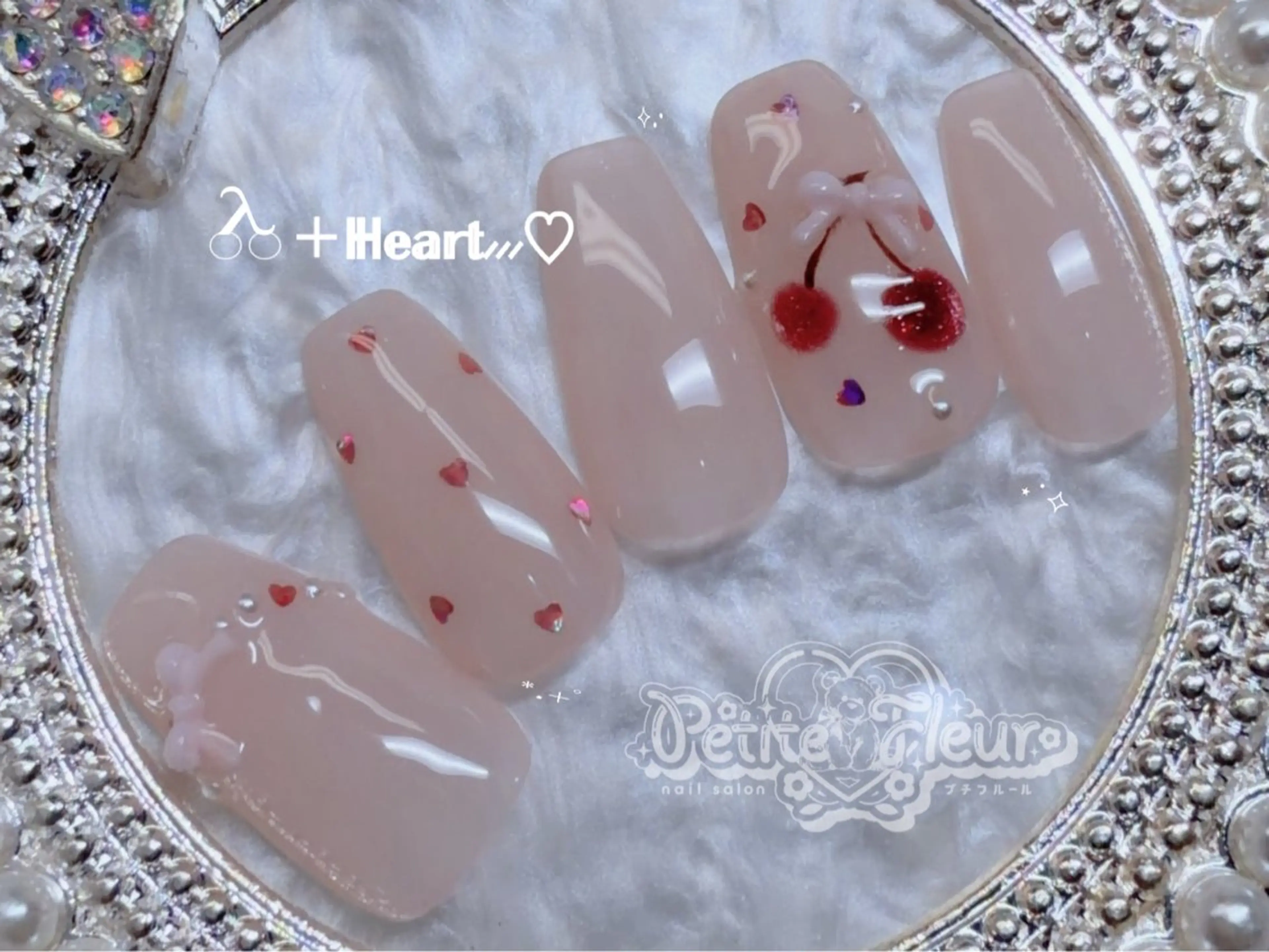 ネイル ❁⃘*。Petite fleur❁⃘*りさのネイルデザイン