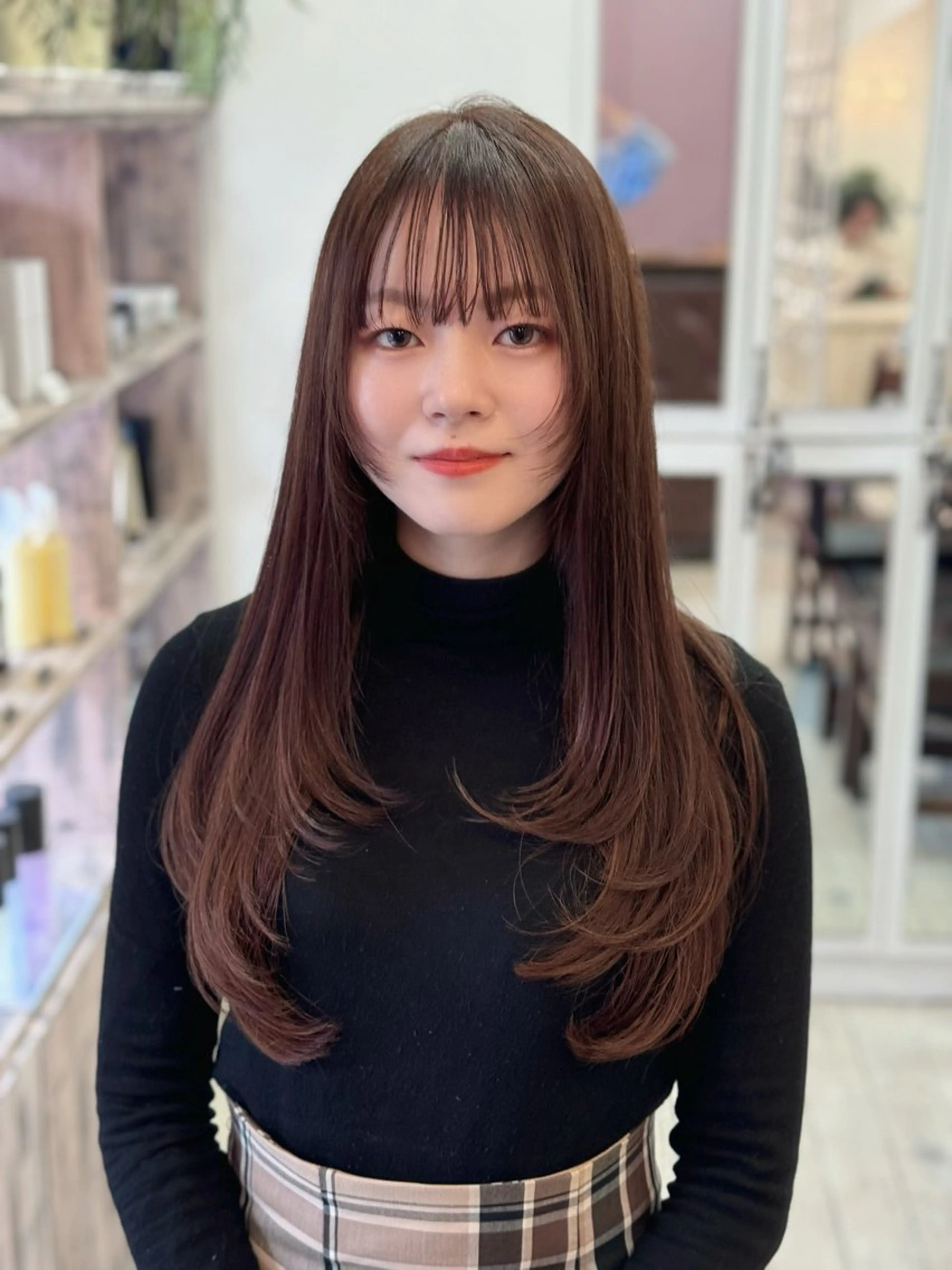 ロング 髪質改善 レイヤーカット カット ウルフ/レイヤー /パーマ　ナユタのヘアスタイル