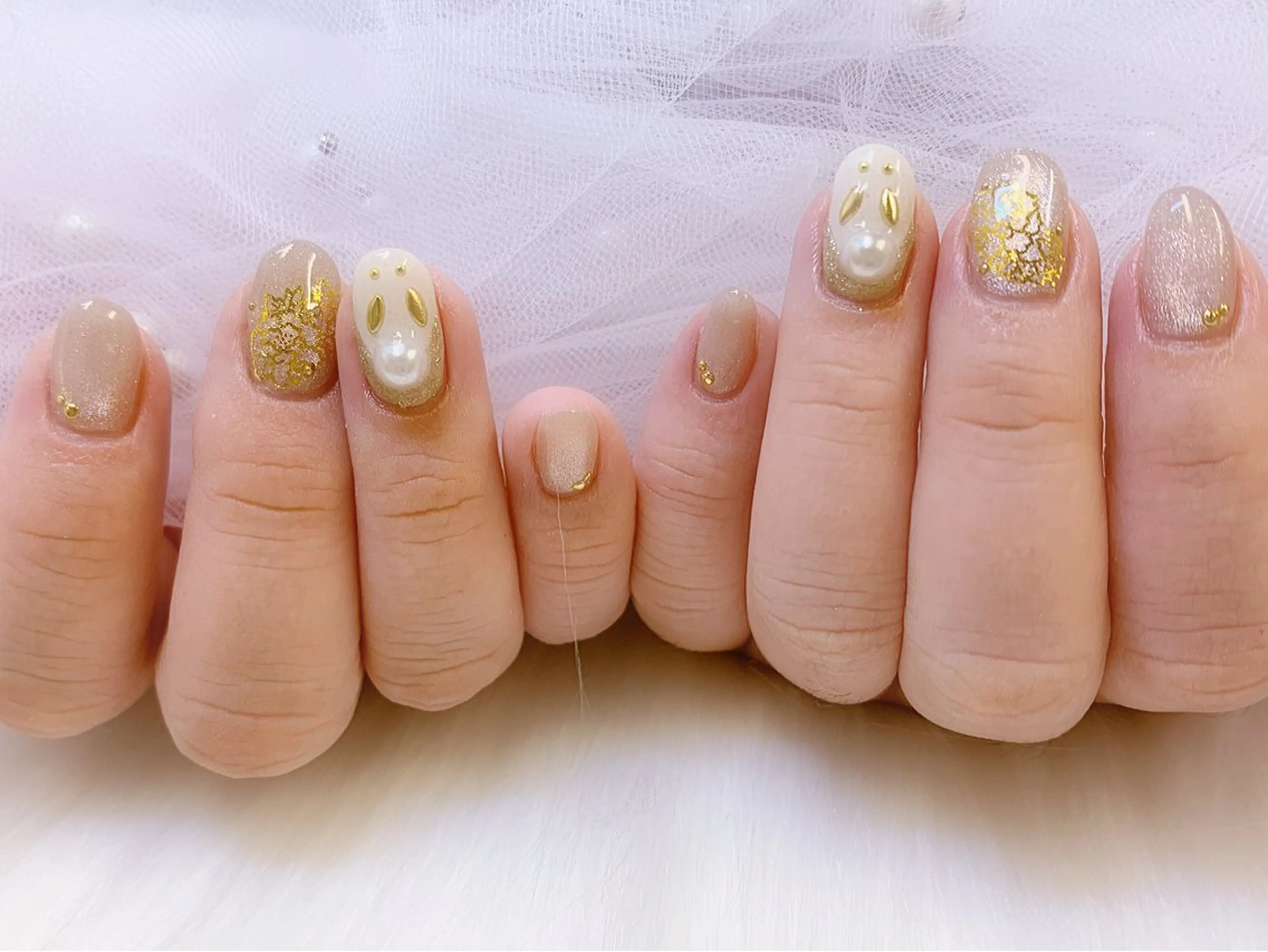 ネイル ハンドネイル Rグループ felizのネイルデザイン