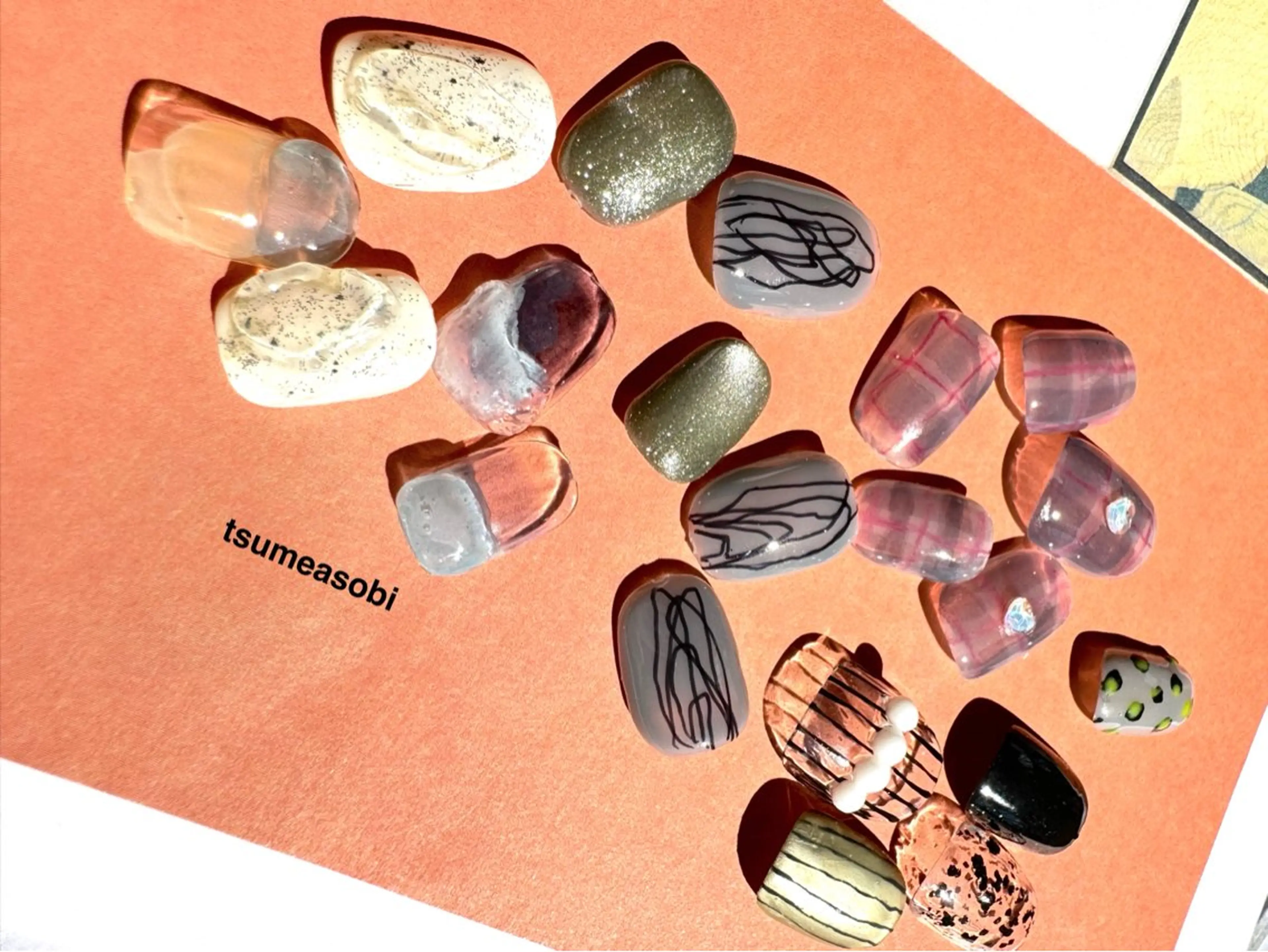 ネイル tsumeasobi所属・tsumeasobi 🪬macoのネイルデザイン