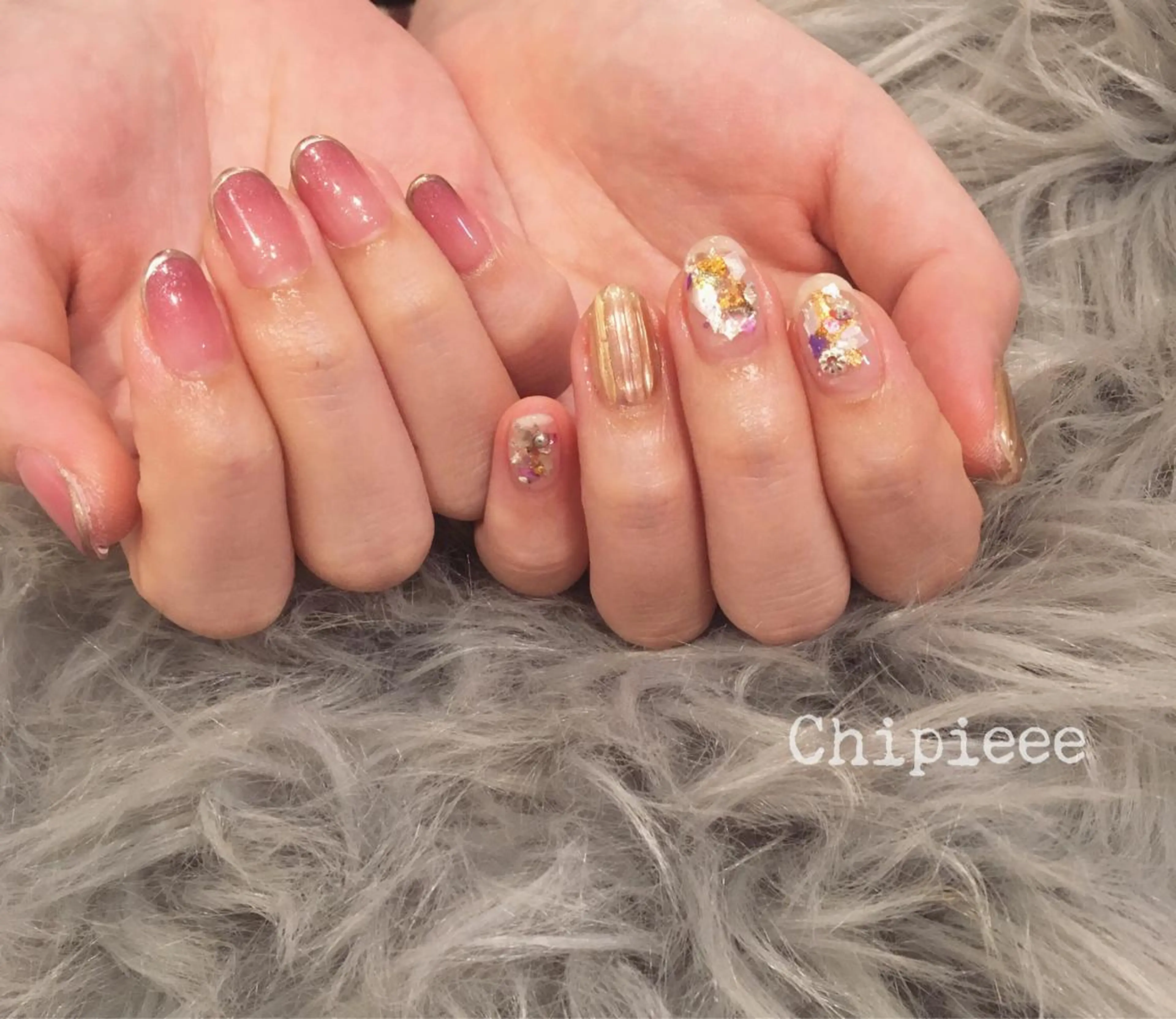 ネイル revia所属・ERI Nailistのネイルデザイン