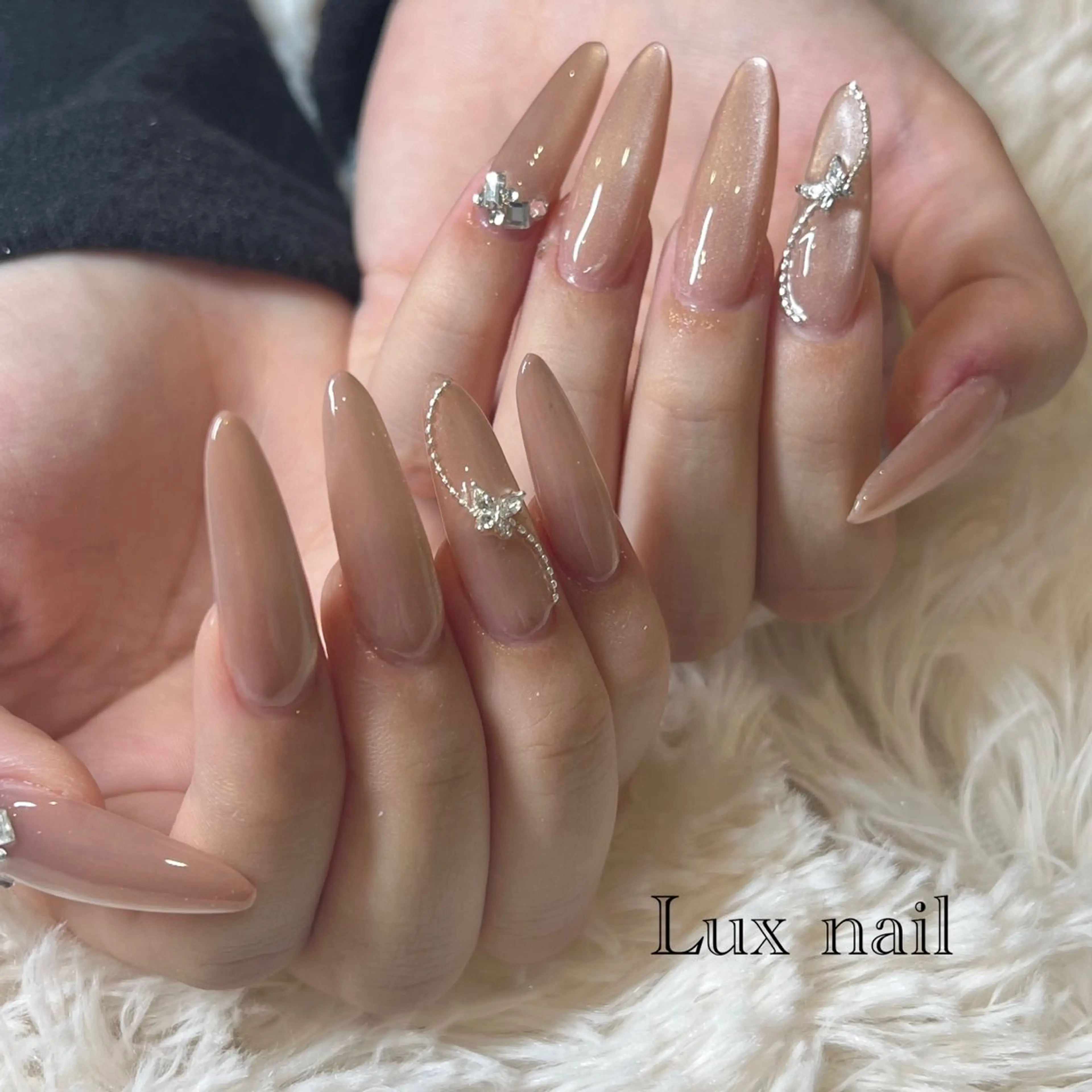 【🔰ジュニアクーポン長さだし】🎀スカルプ10本＋ジェルやり放題コース🎀の写真