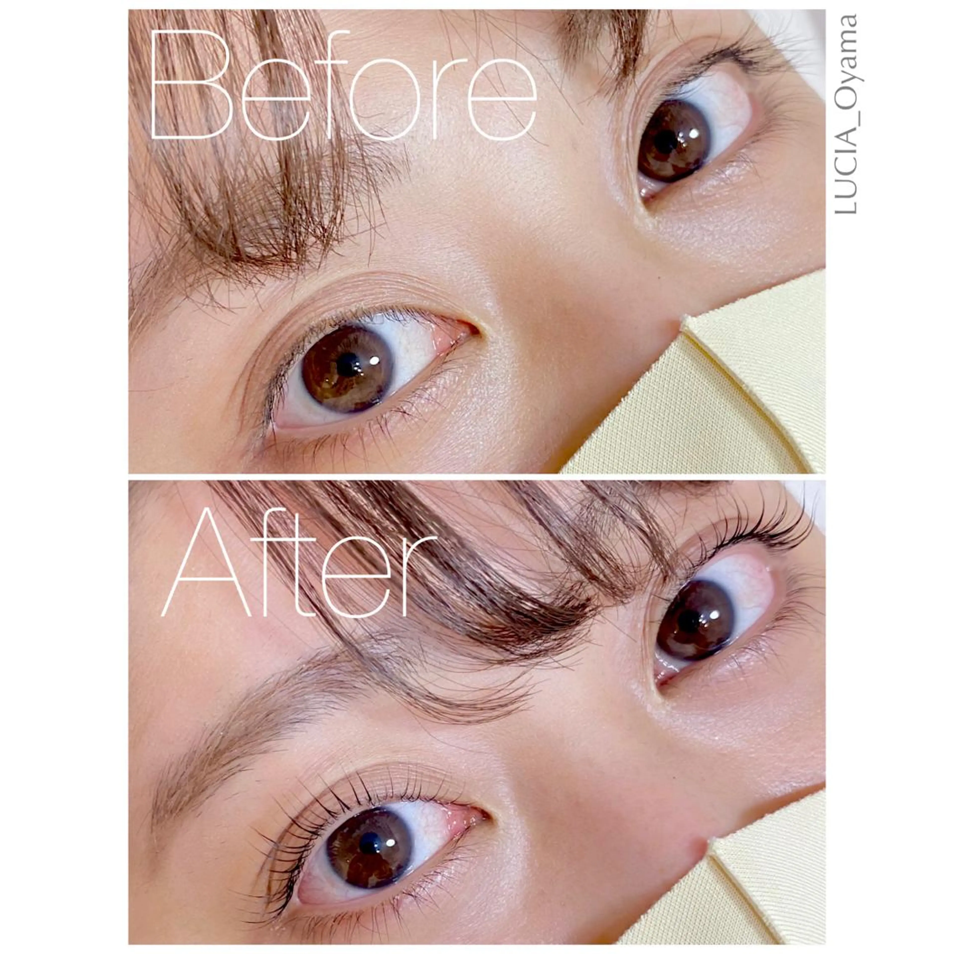 マツエク・マツパ 小山 彩のマツエク・マツパデザイン