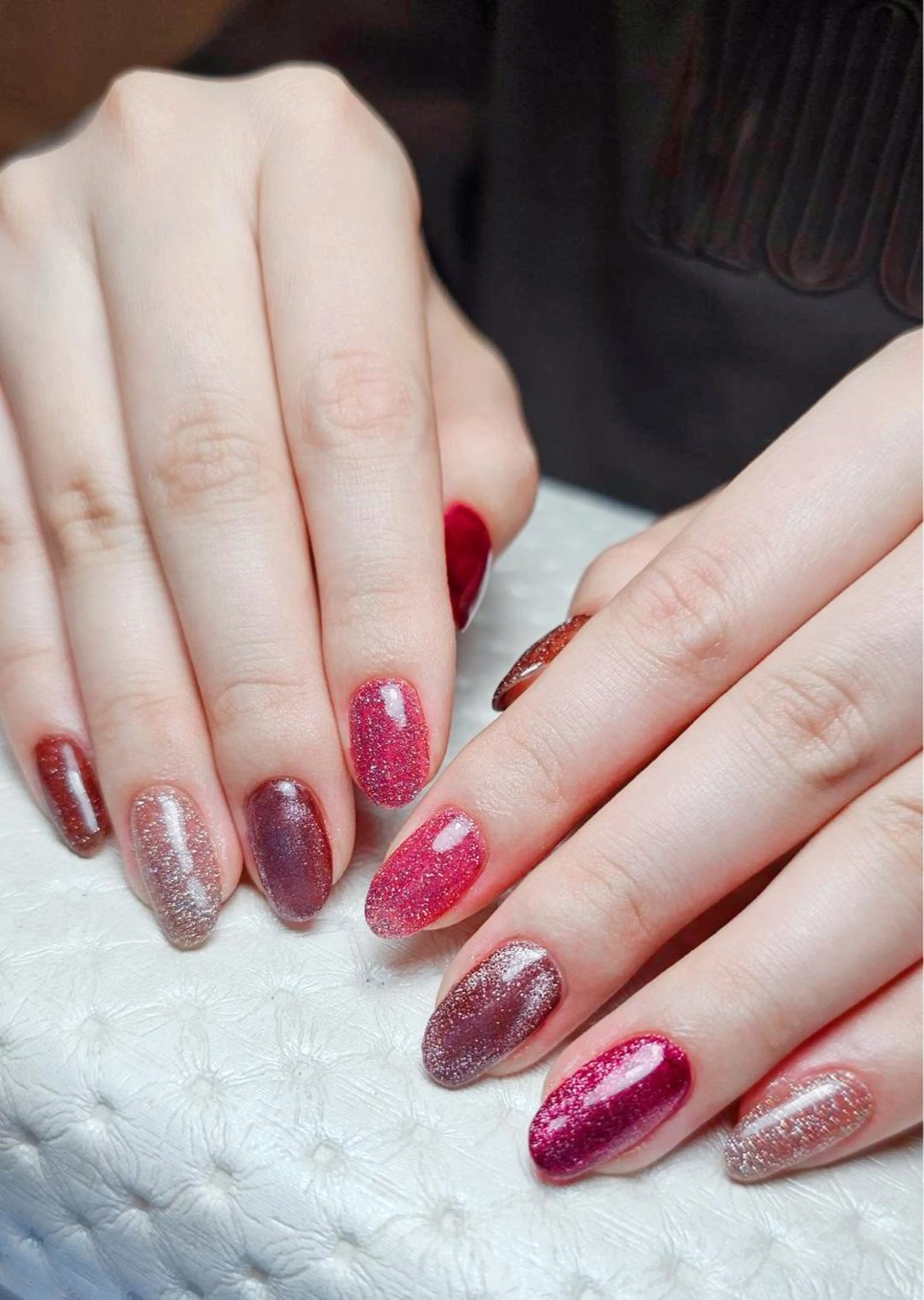 ネイル フラッシュネイル マグネットネイル Bél Nail salonのネイルデザイン