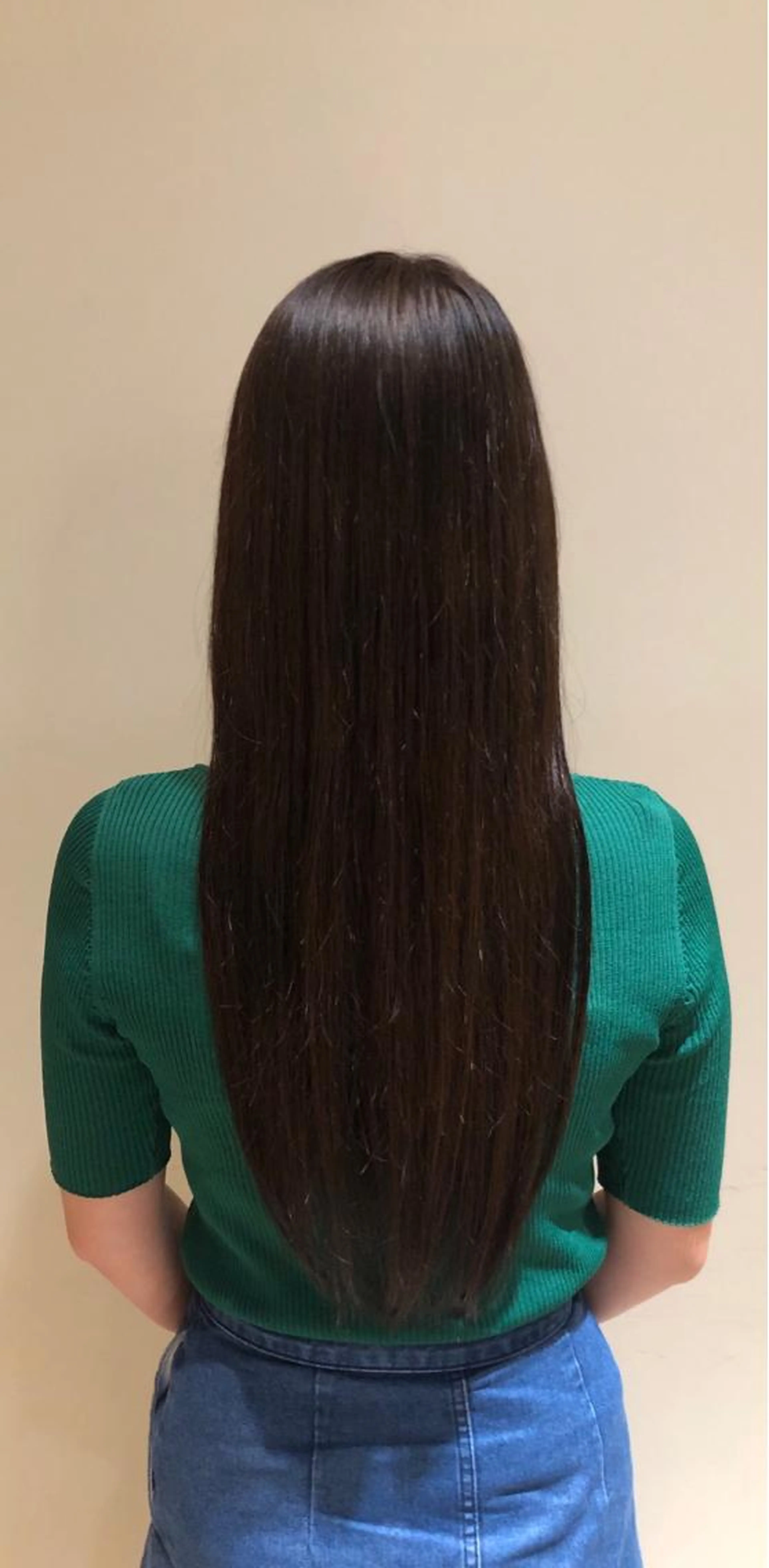 カット＋縮毛矯正＋ダブルトリートメントの写真