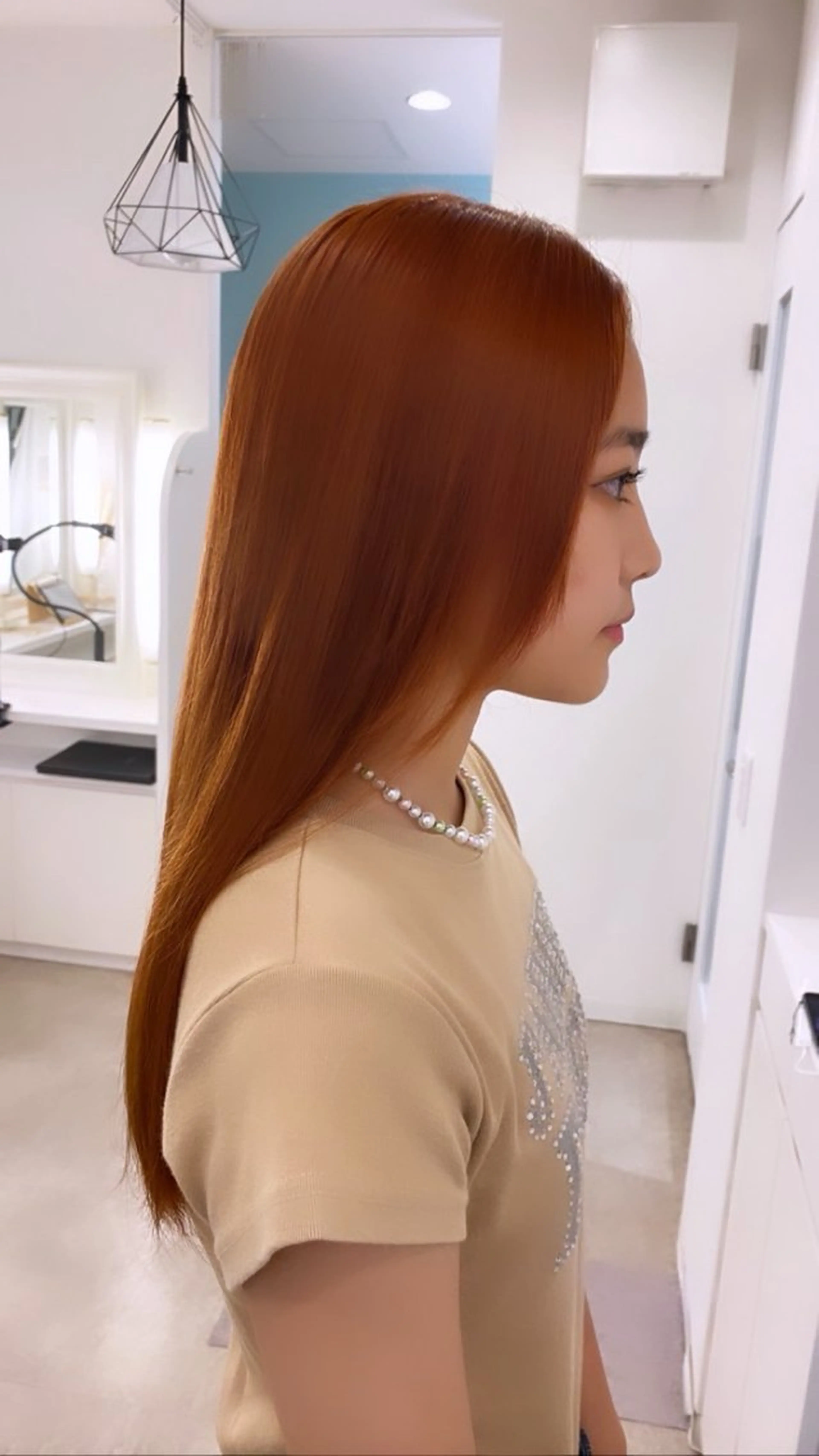 カラー 会社で浮かない ビジネスヘア/心斎橋のヘアスタイル