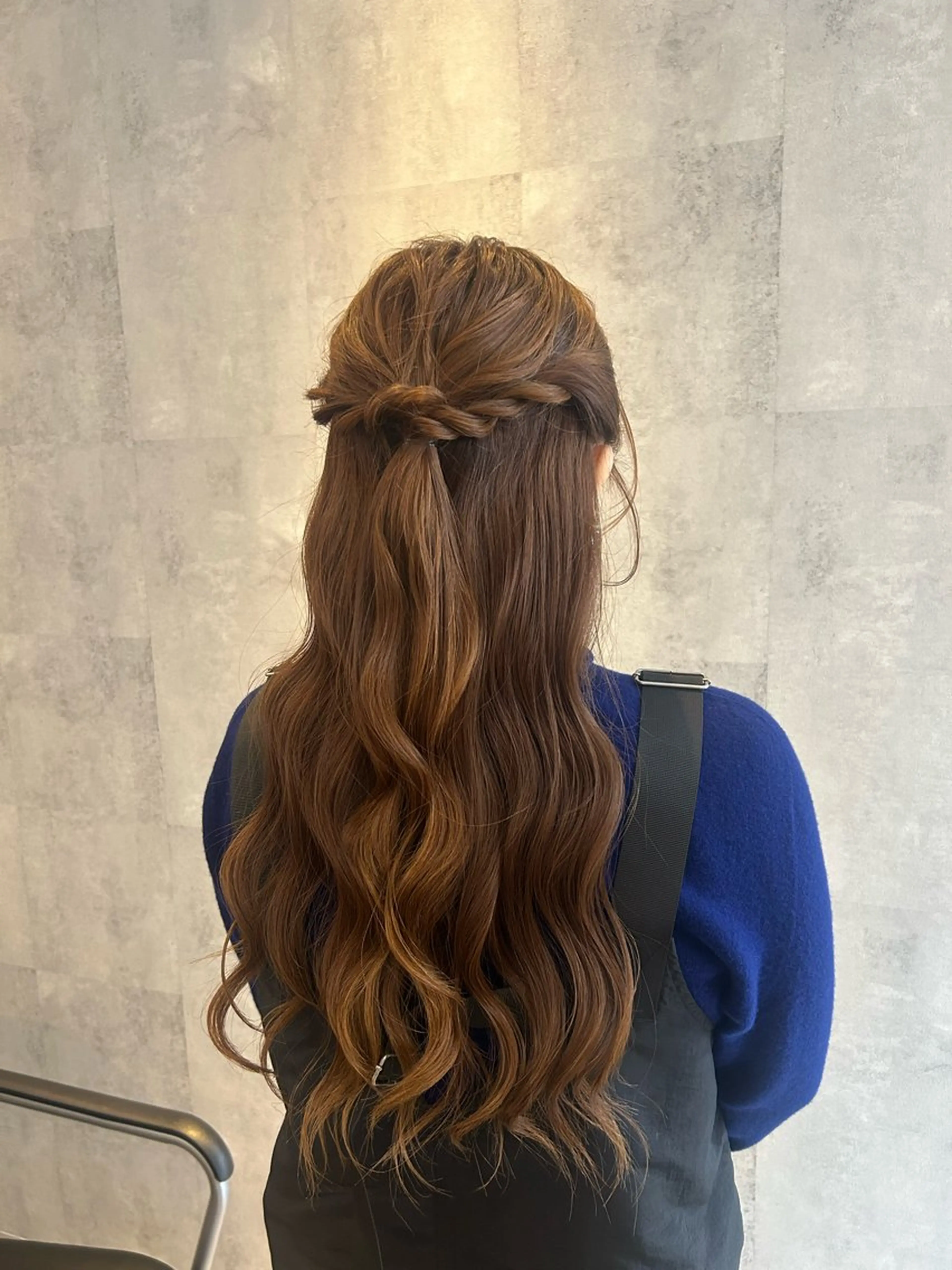 ロング ヘアセット 渡邉 風月のヘアスタイル
