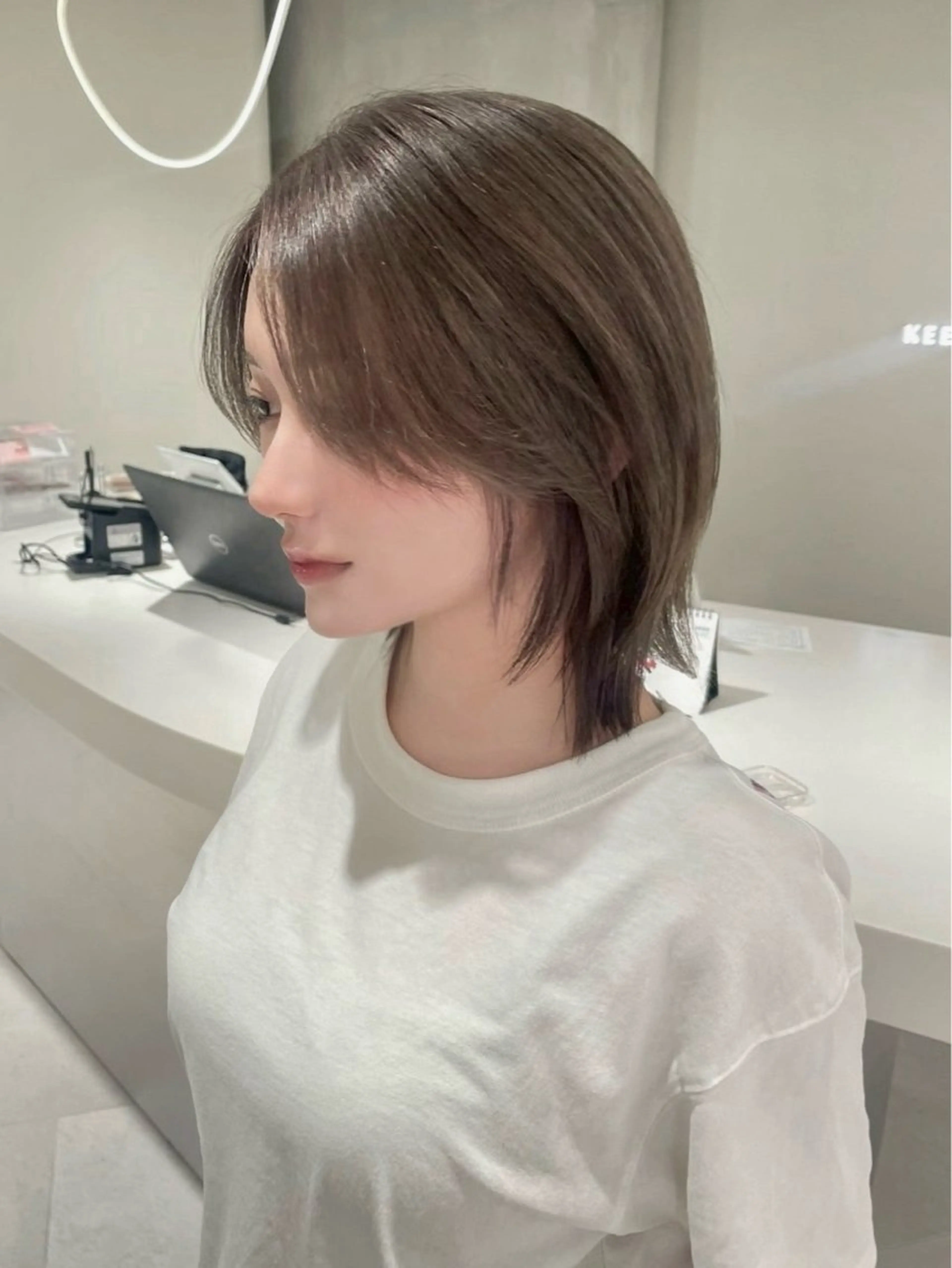 ミディアム ヘアカラー カノン🎀ᩚ／ 無料カット募集中のヘアスタイル