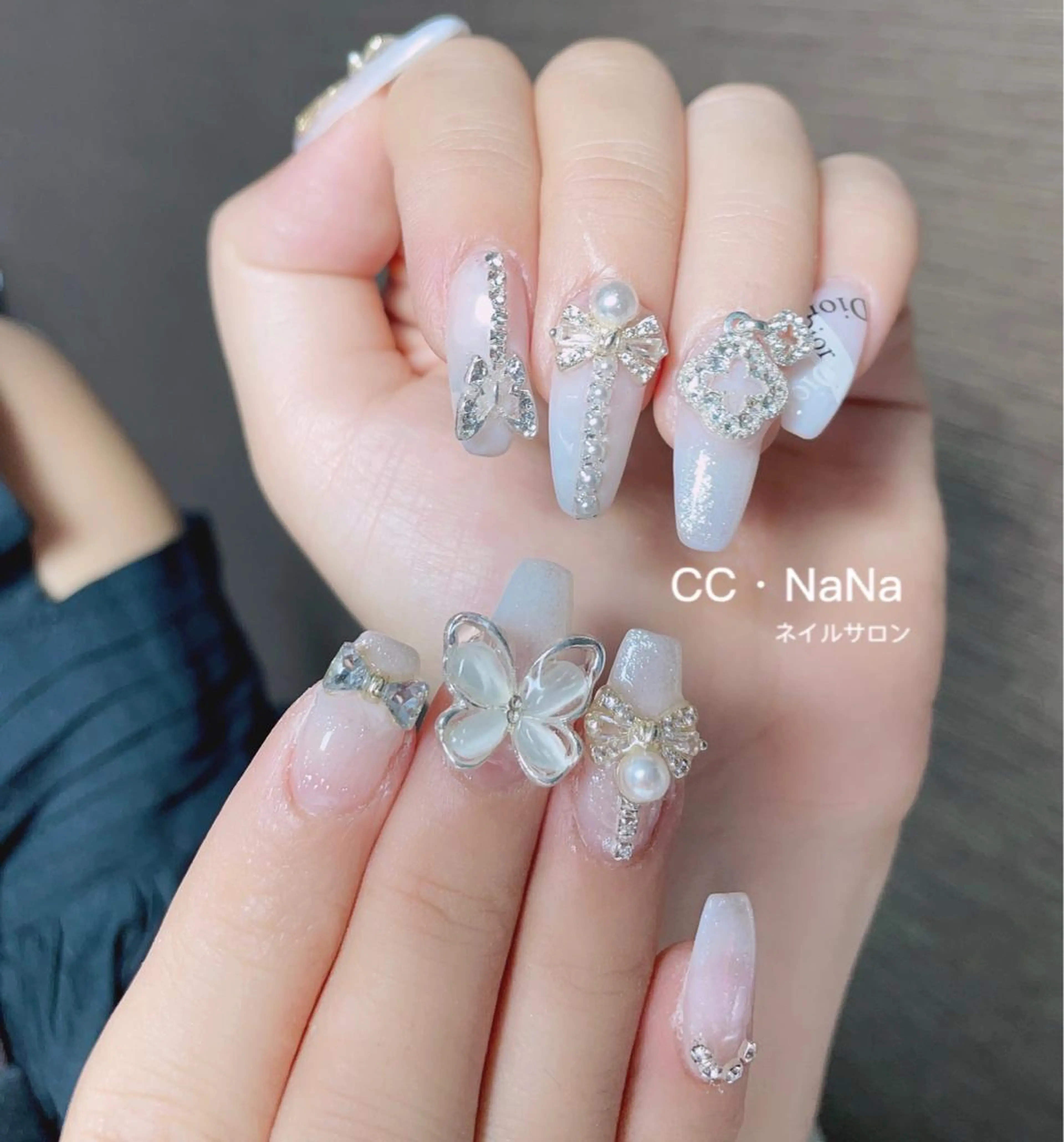 ネイル スカルプネイル ハンドネイル CCNaNaスカルプ 長さだし専門💎Yoのネイルデザイン