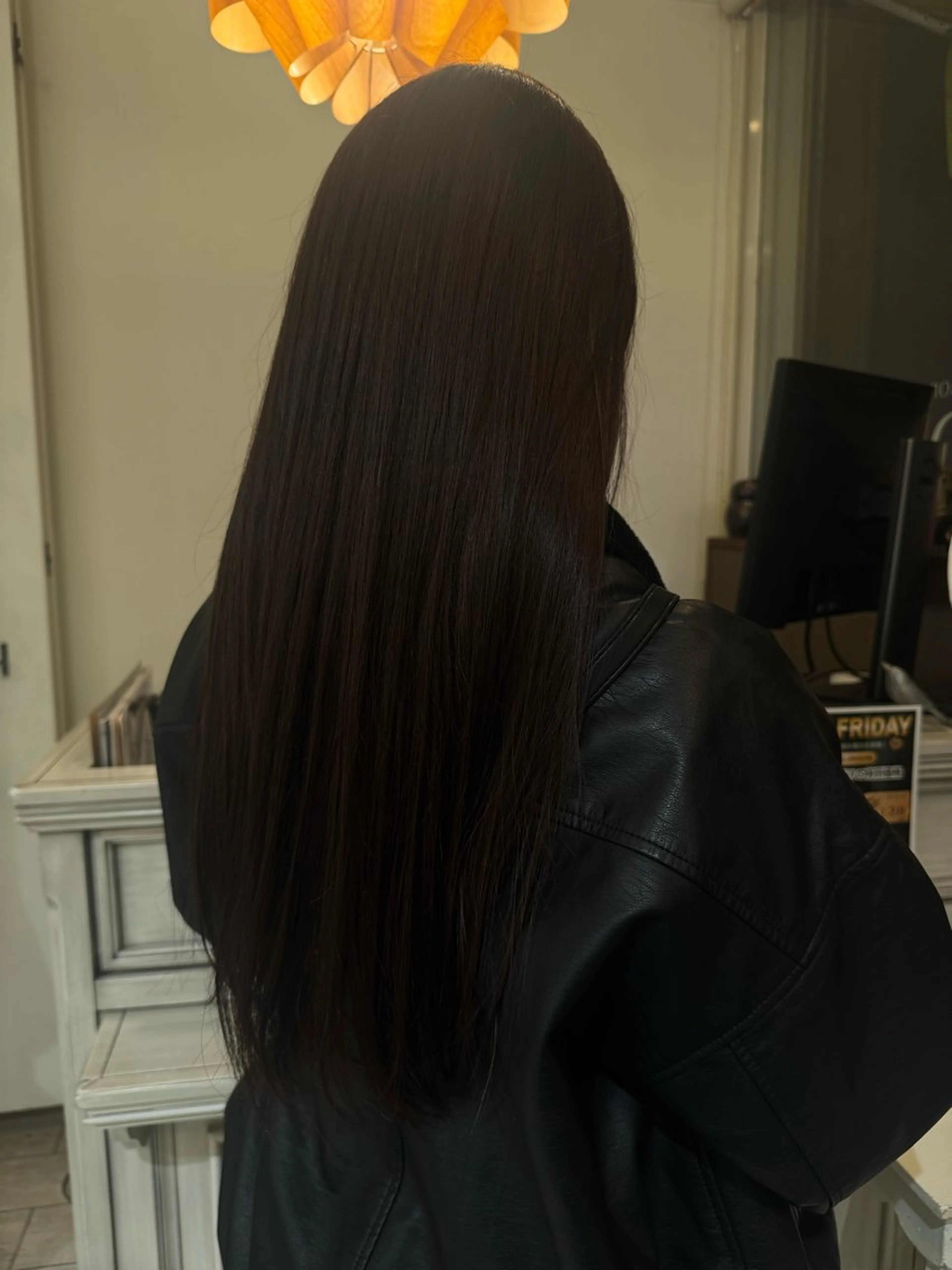 セミロング ヘアカラー トリートメント NICCOLO室見 Erinaのヘアスタイル