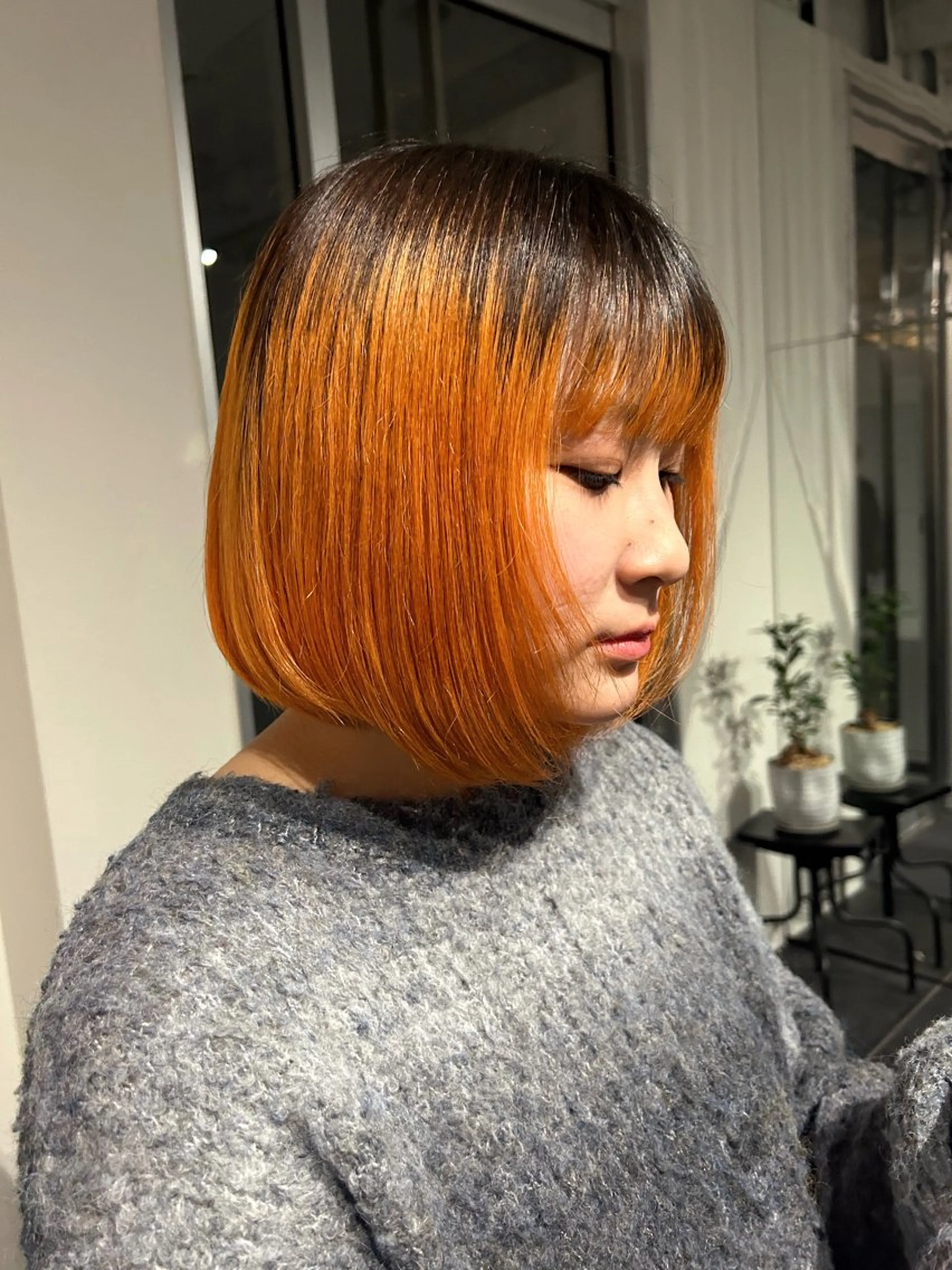 ミディアム hinano ヒナノのヘアスタイル