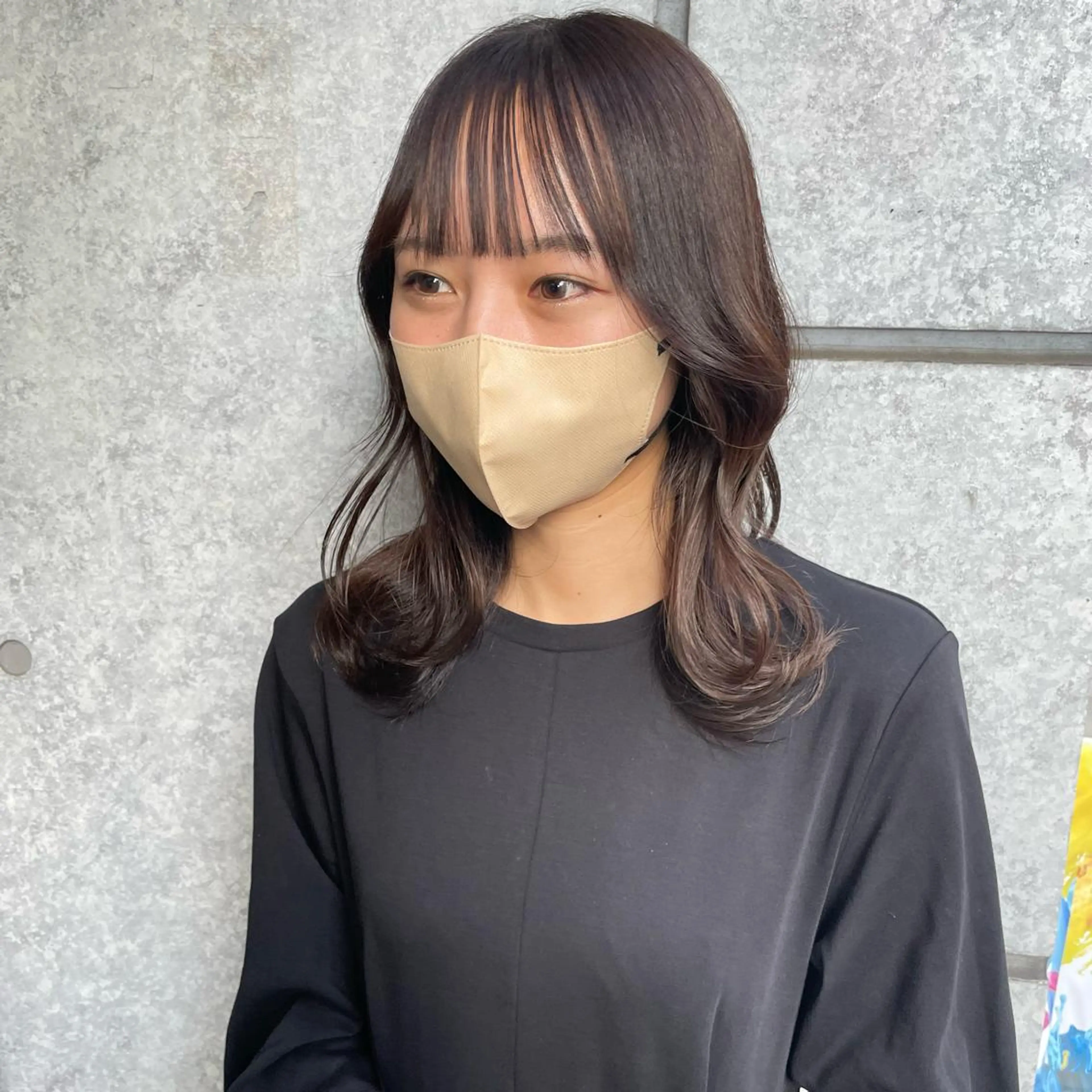 ミディアム キッズ MiU所属・韓国×髪質改善×美髪 縮毛矯正×レイヤーのヘアスタイル