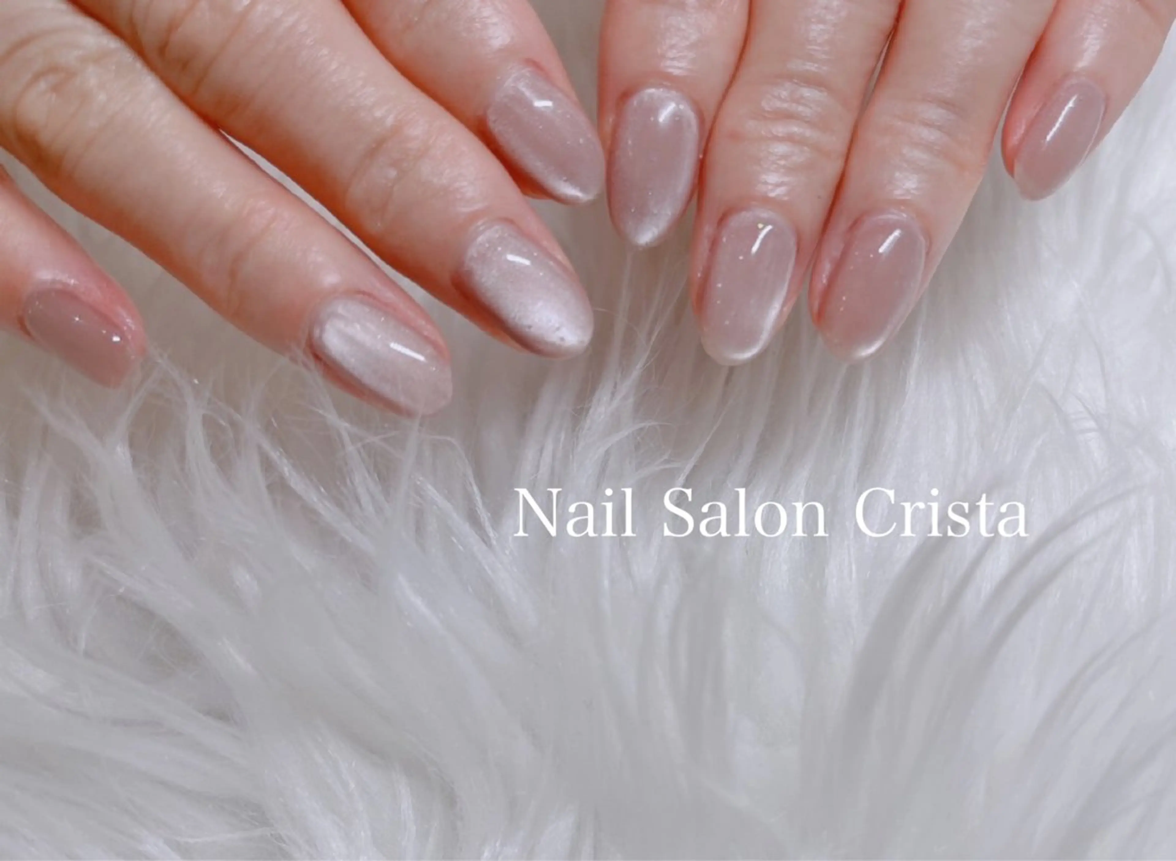 ネイル ジェルネイル マグネットネイル パラジェル ハンドネイル CRISTA所属・CRISTA MOMOのネイルデザイン