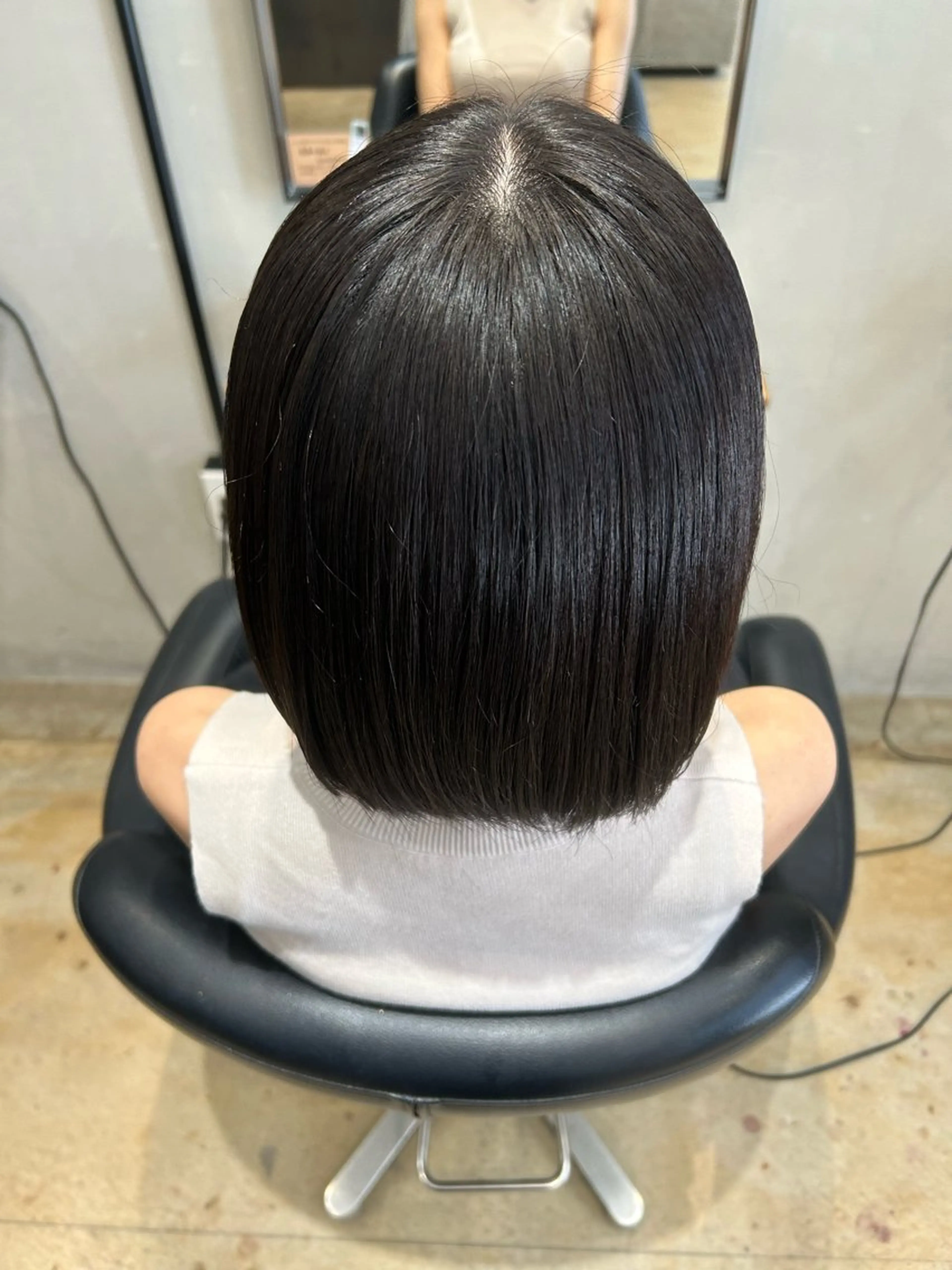 ショート 透明感カラー /ブリーチ/髪質改善のヘアスタイル