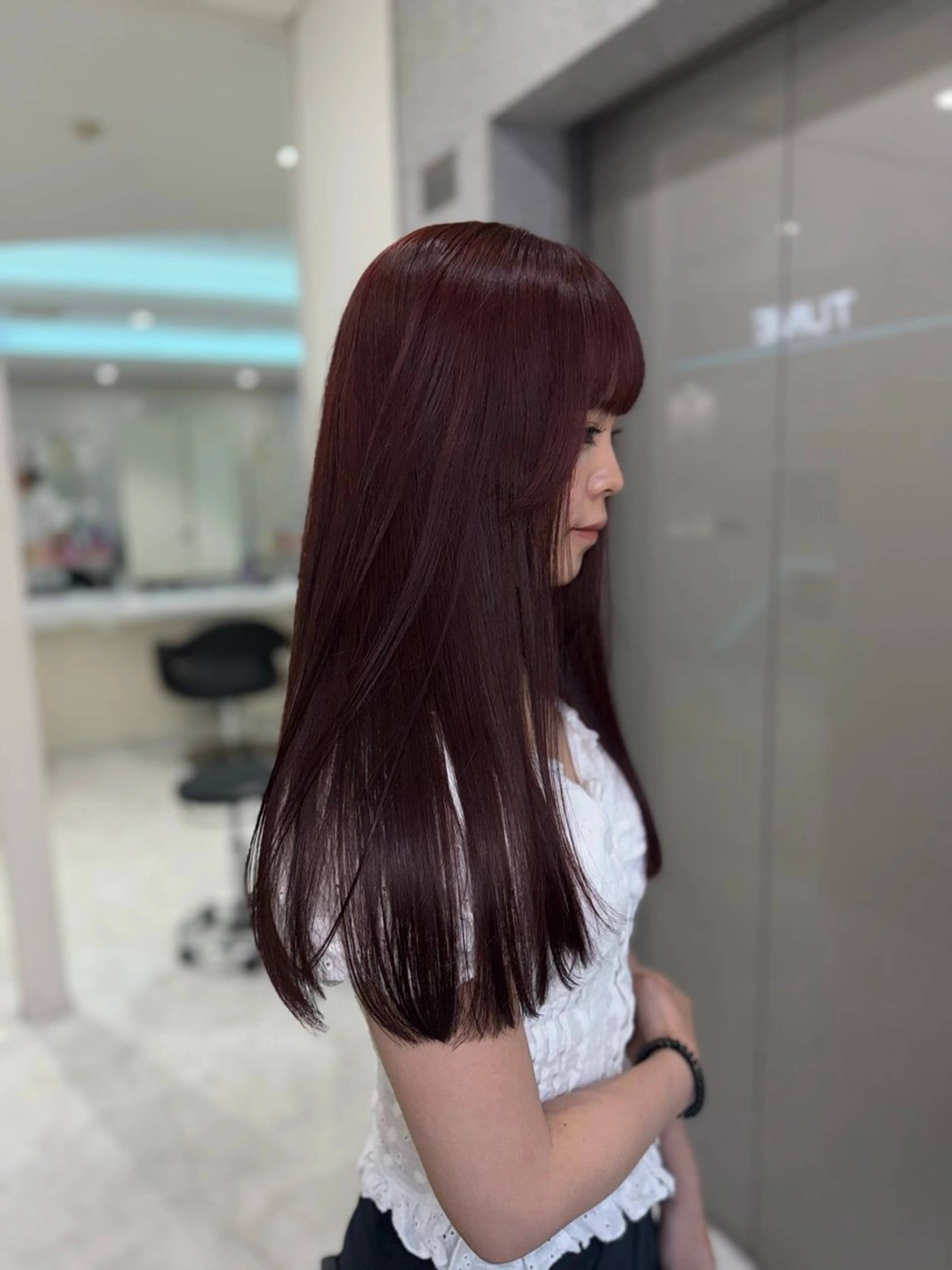 ロング カラー ヘアカラー トリートメント 💎透明感カラー /kaito💎のヘアスタイル