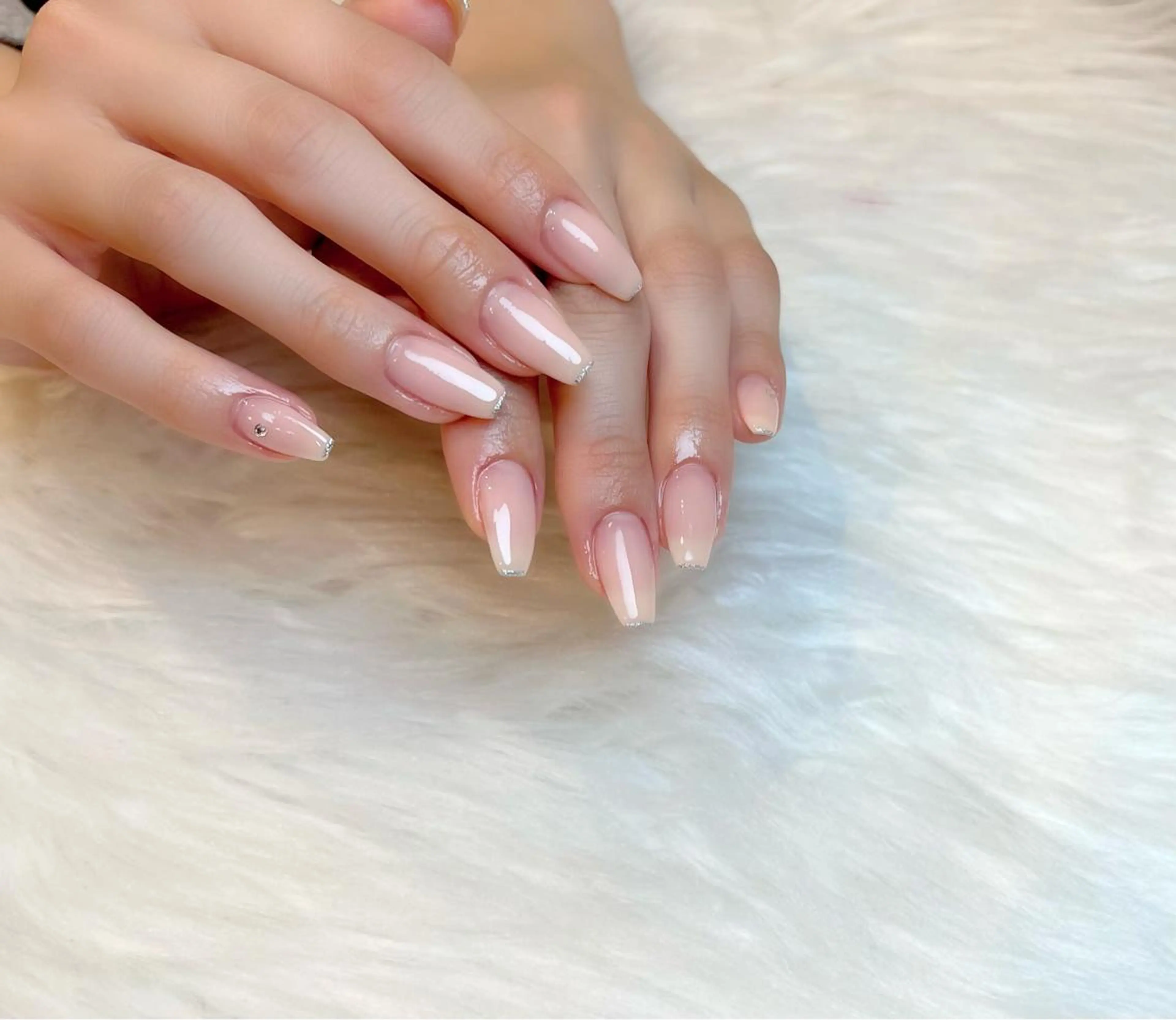 ネイル ラメ(グリッター) Lino+ ネイル&よもぎ蒸しのネイルデザイン