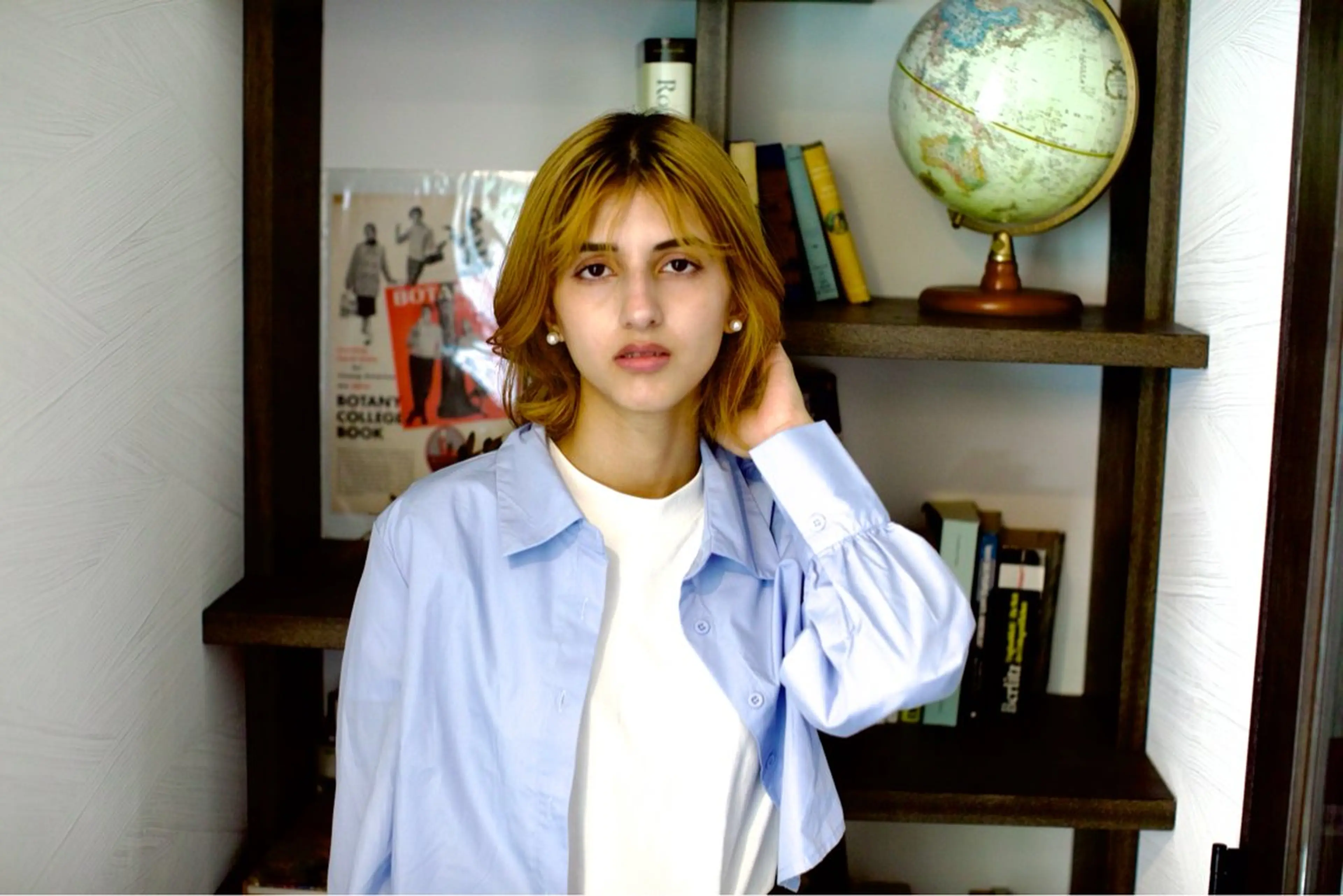 ミディアム カット ヘアカラー モトハシ マサキのヘアスタイル