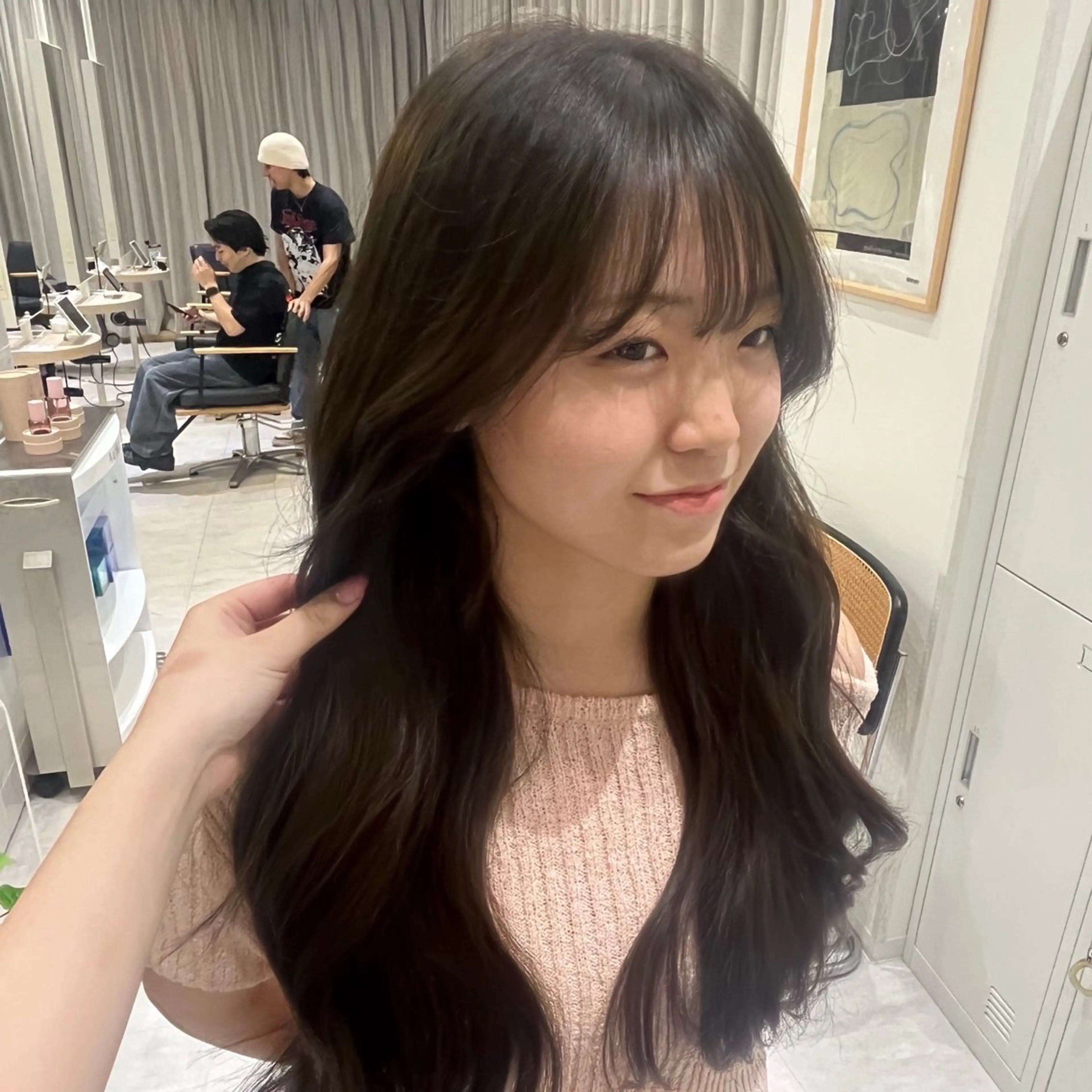 ロング カラー Zina天神🌻田中 愛香のヘアスタイル