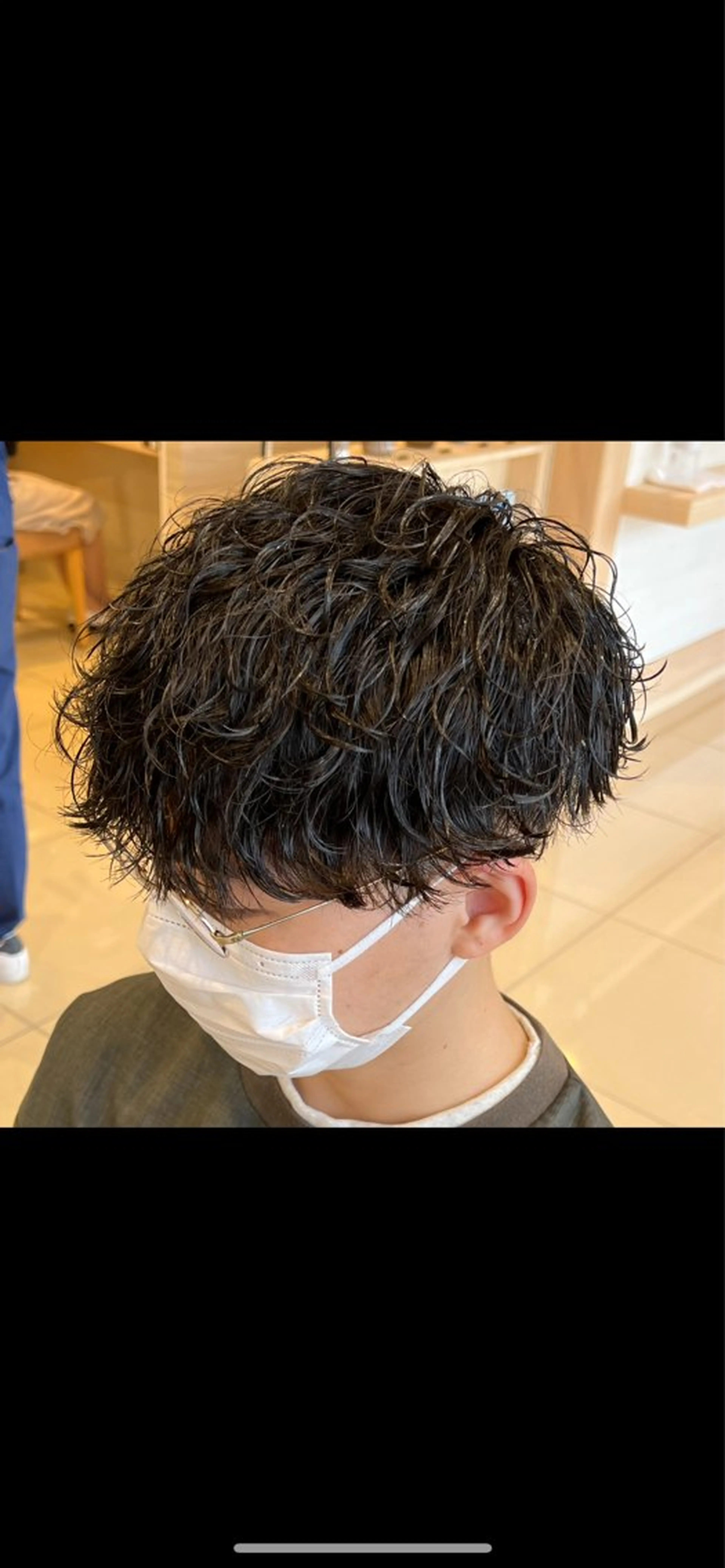 【メンズカット＋トレンド特殊パーマ】の写真