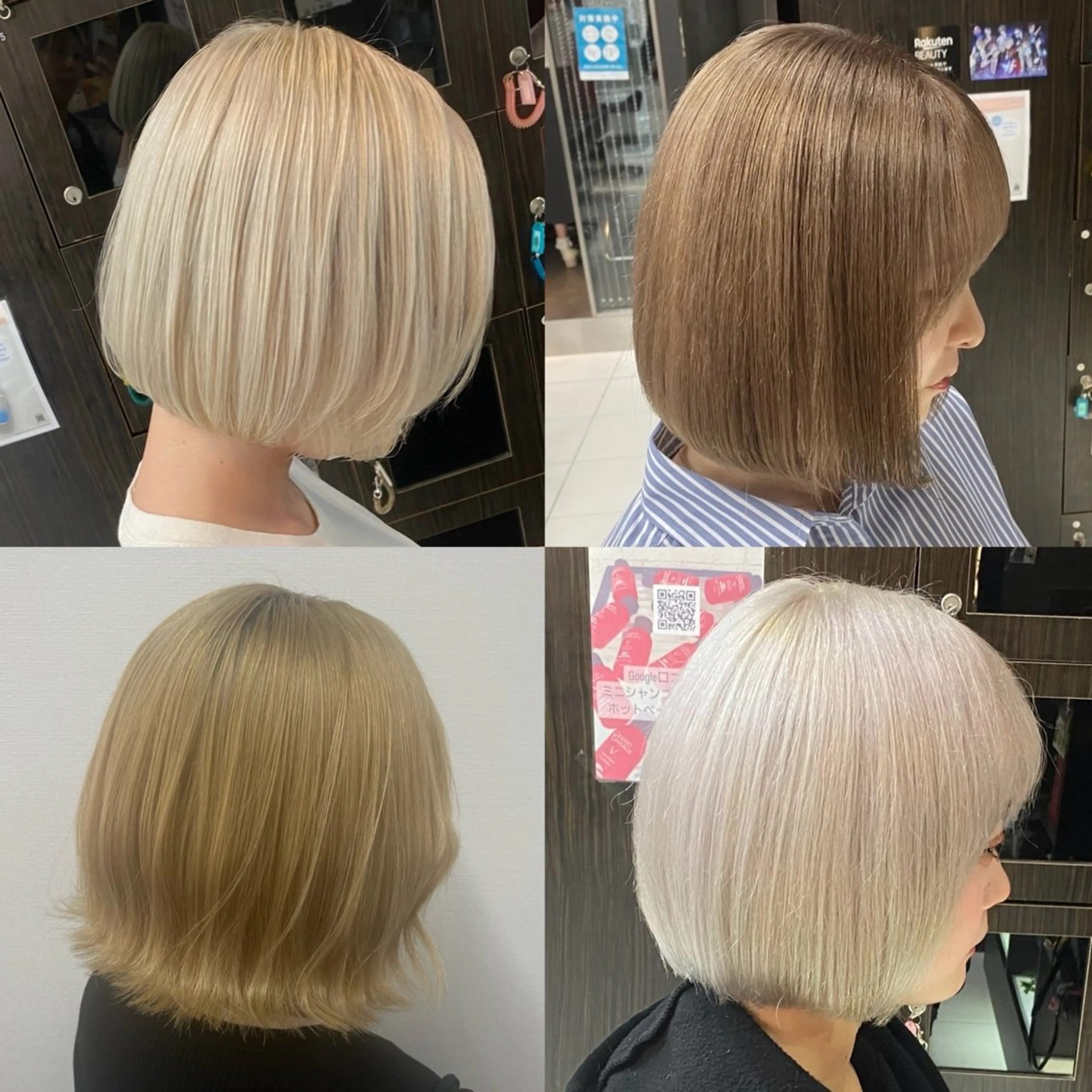 ショート ボブ 🫧ハイトーン/ ペールカラー🕊♡雛のヘアスタイル