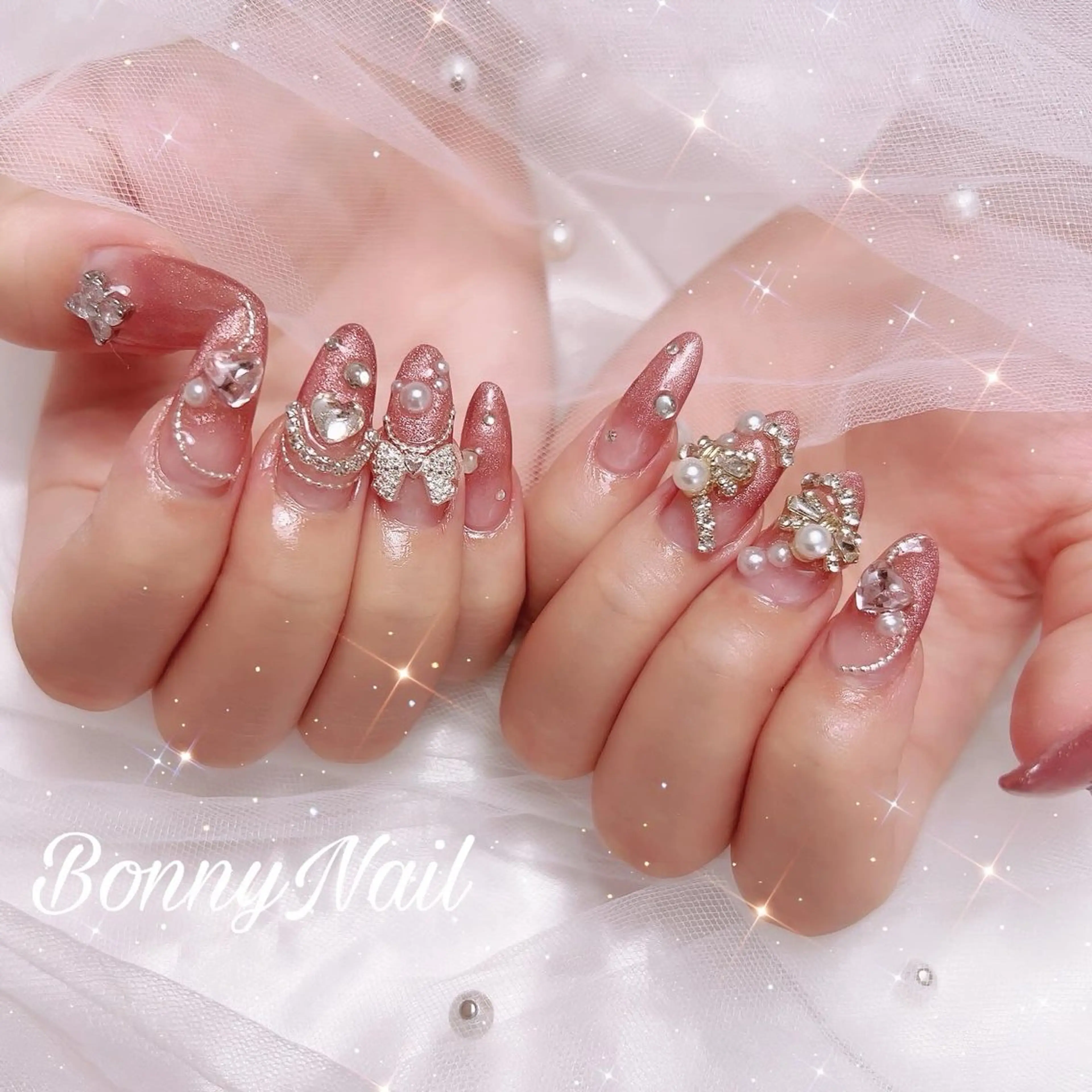 ネイル スカルプネイル Bonny Nailのネイルデザイン