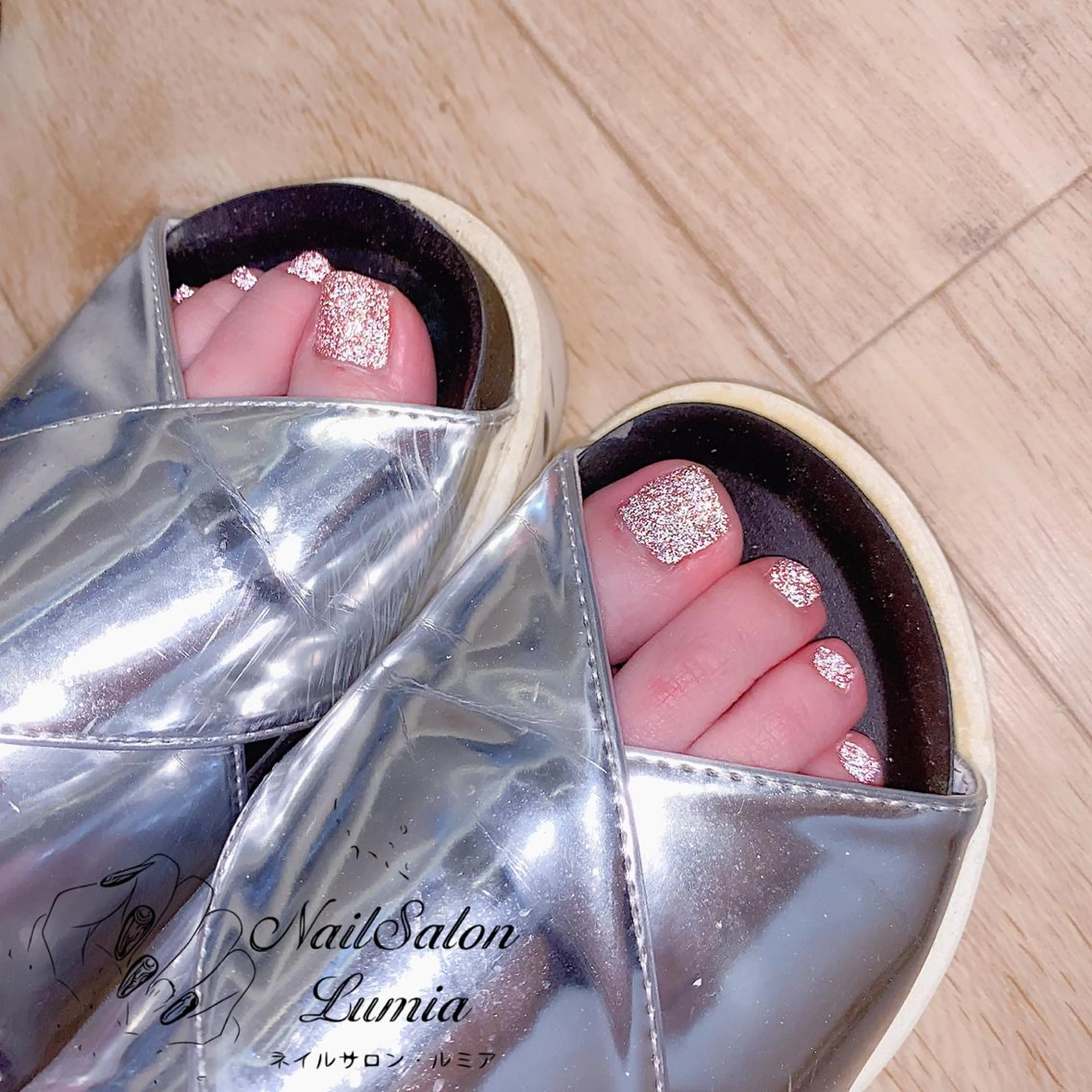 ネイル フットネイル ネイルサロン ルミア Lumia 店長のネイルデザイン